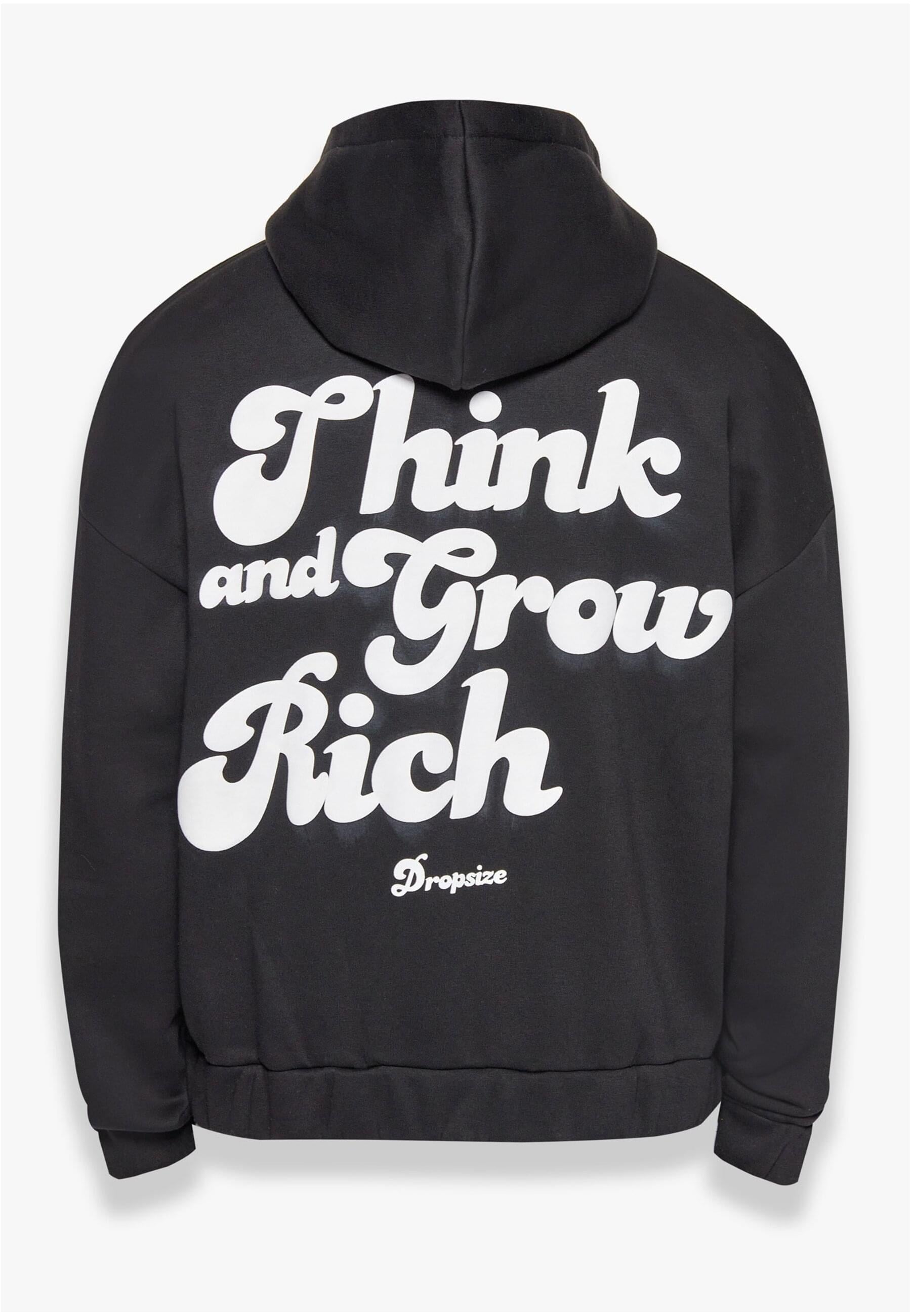 Dropsize Sweatjacke »Dropsize Herren Dropsize Heavy Grow Rich Zip Hoodie«