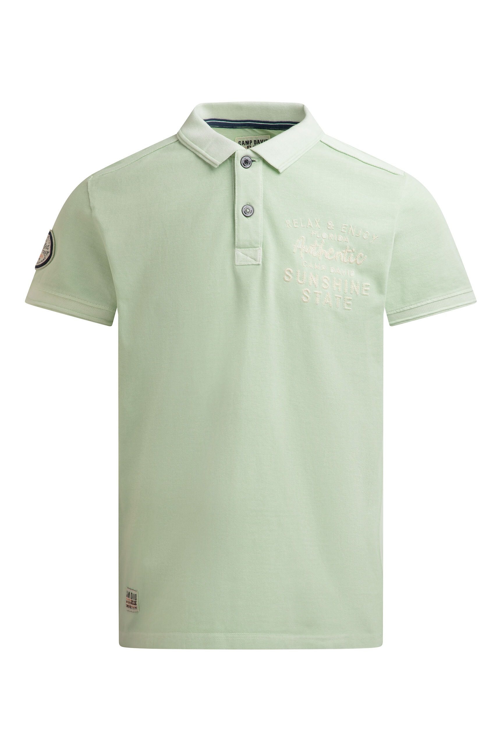 CAMP DAVID Poloshirt aus Baumwolle