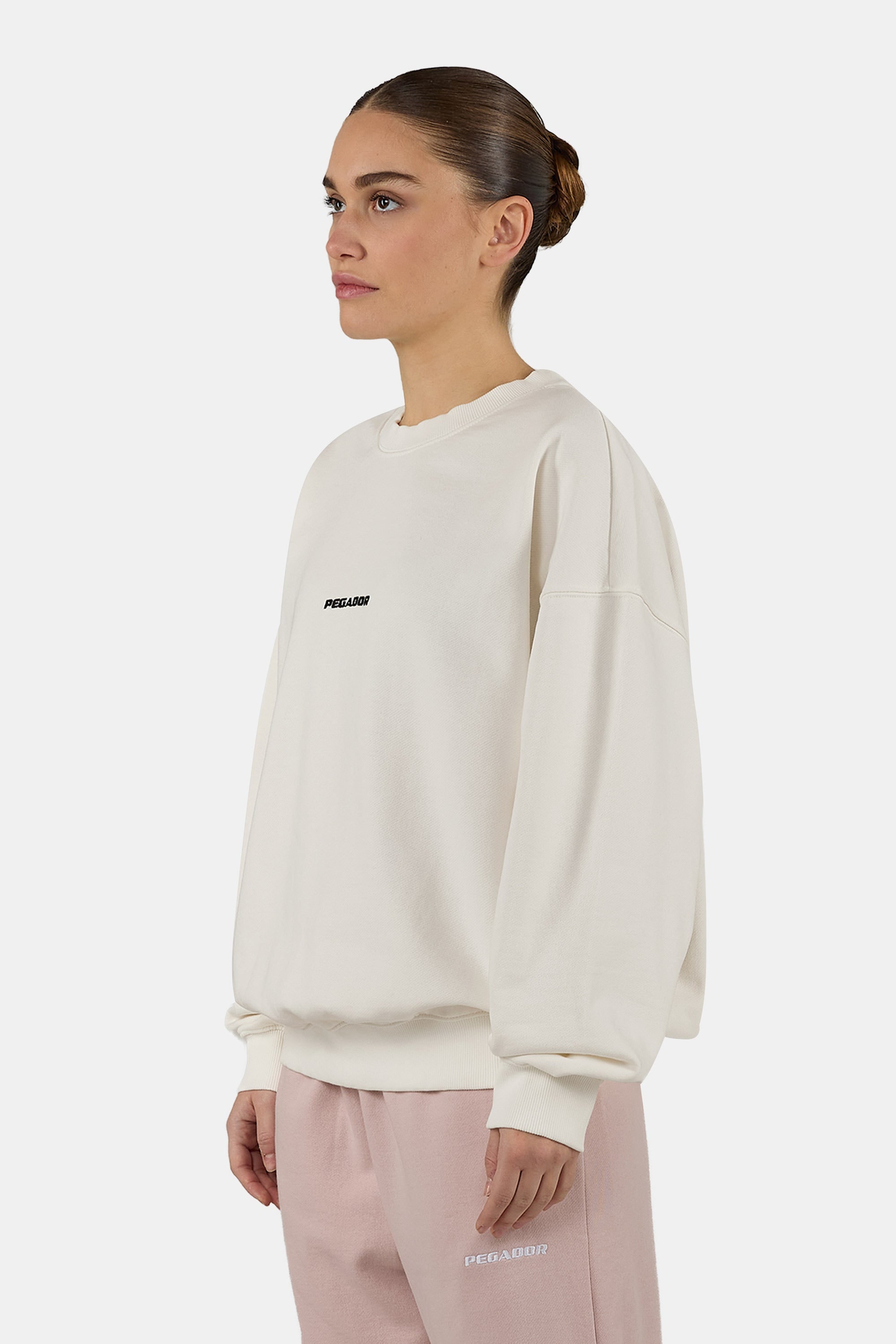 PEGADOR Sweatshirt »Sela Oversized Sweater«, Baumwollmischung, oversize
