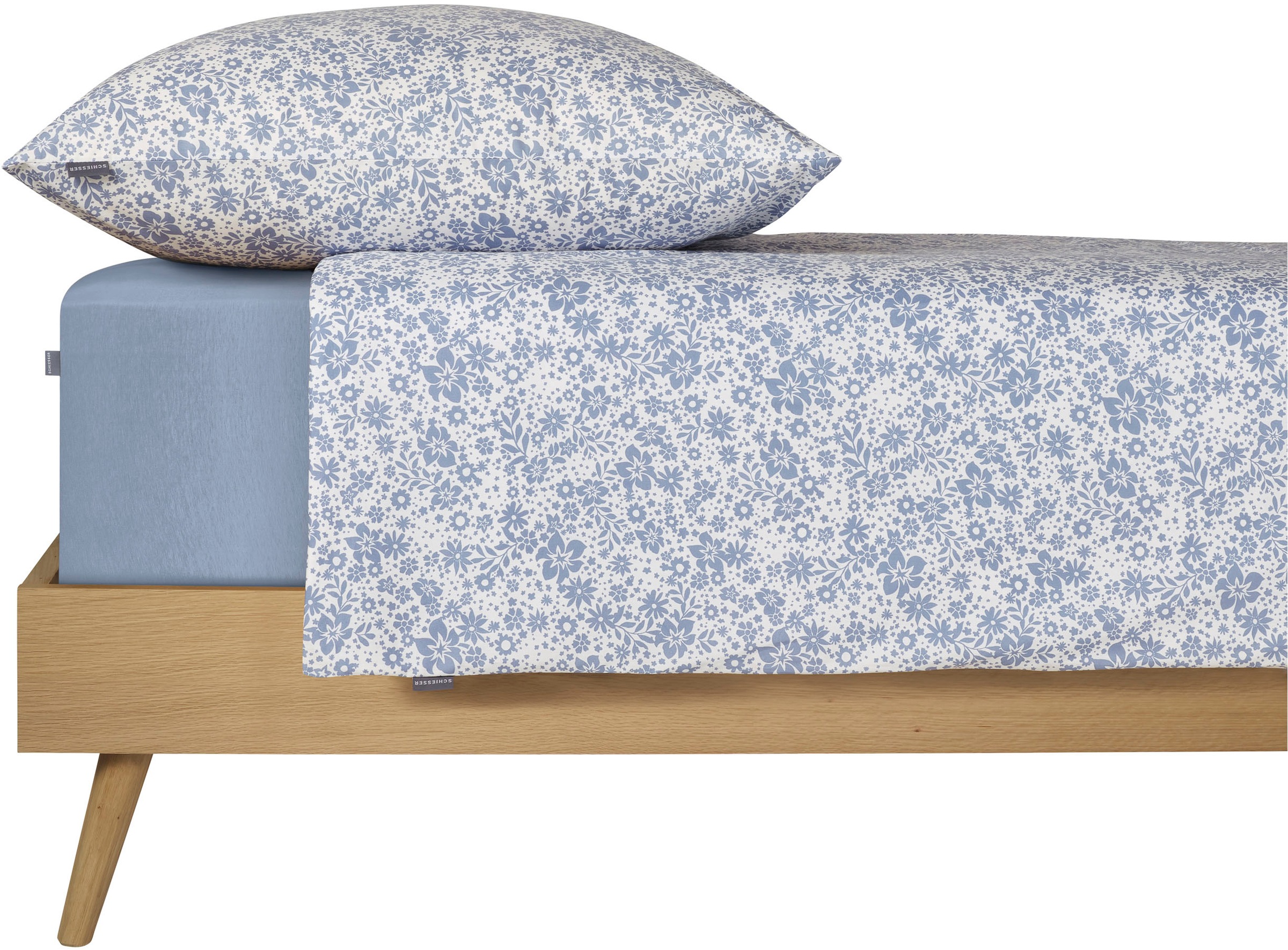 Schiesser Bettwäsche "Melvin aus weicher Baumwolle mit Karos" 2 Stk. Made i günstig online kaufen