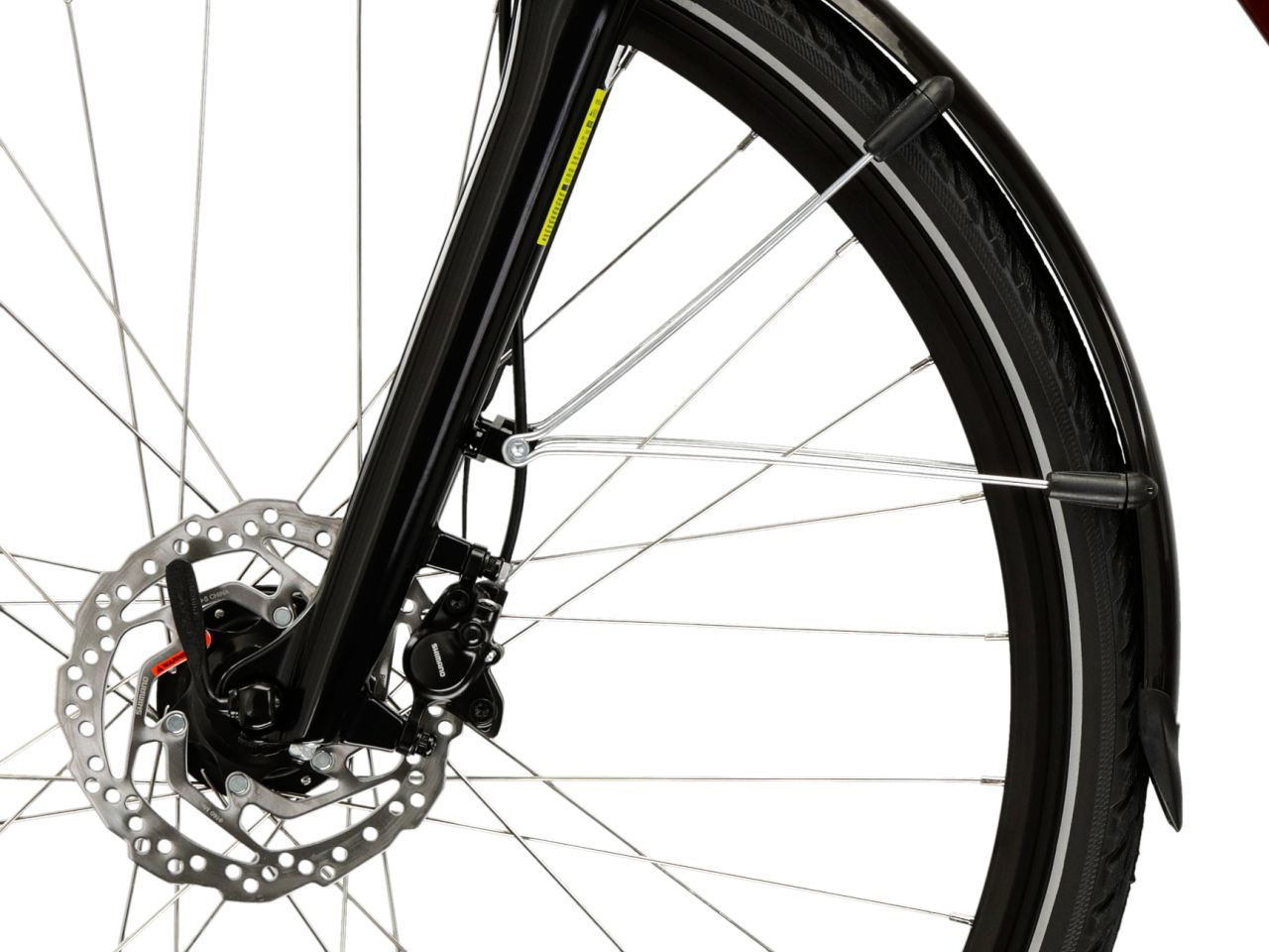 Kross Trekkingrad »Herren-Trekkingrad 28" Trans 9.0 Rot 30 Gänge« 30 Gang Shimano DEORE T6000 Schaltwerk Kettenschaltung