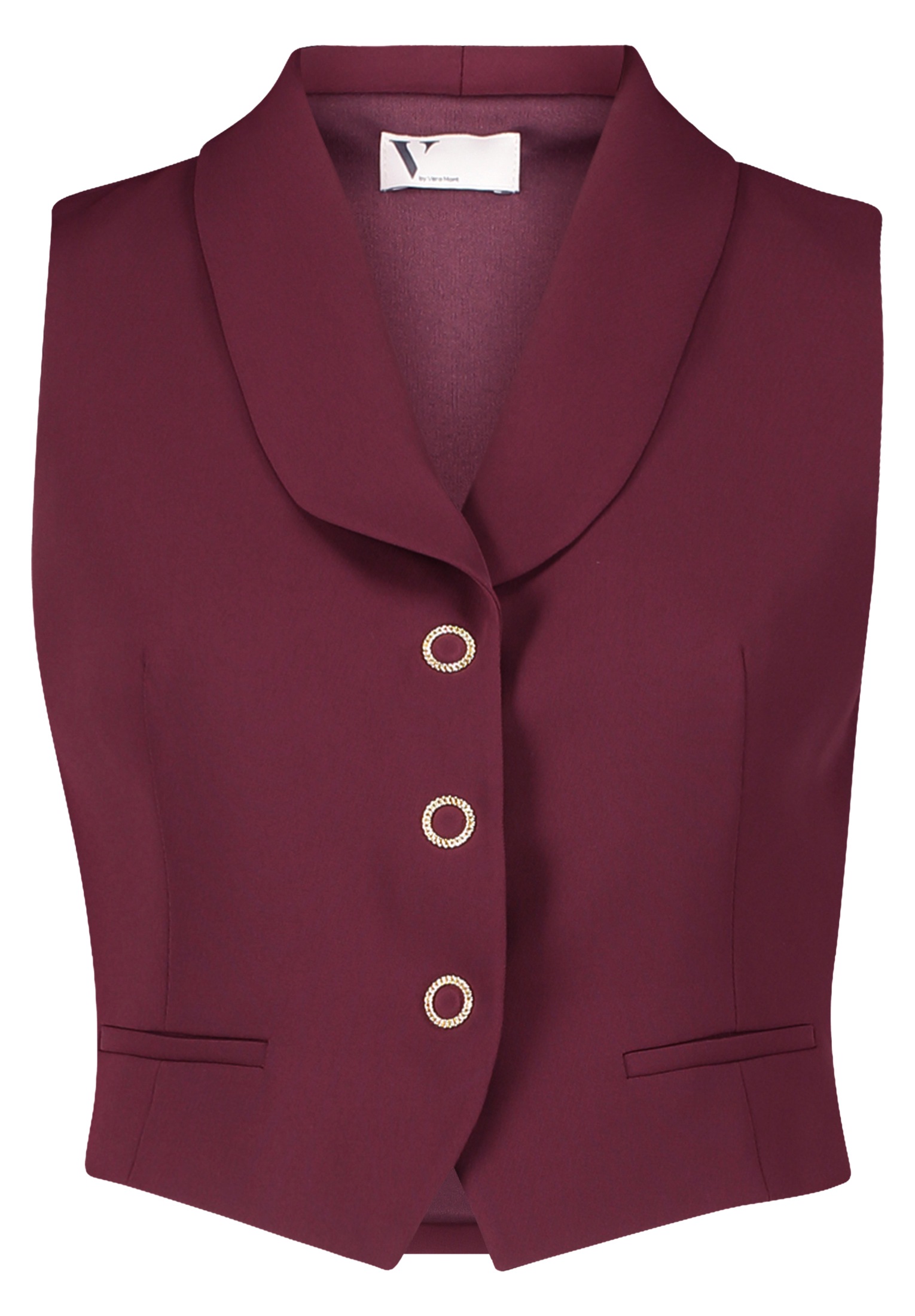 Vera Mont Strickweste "Damen mit Kragen" günstig online kaufen