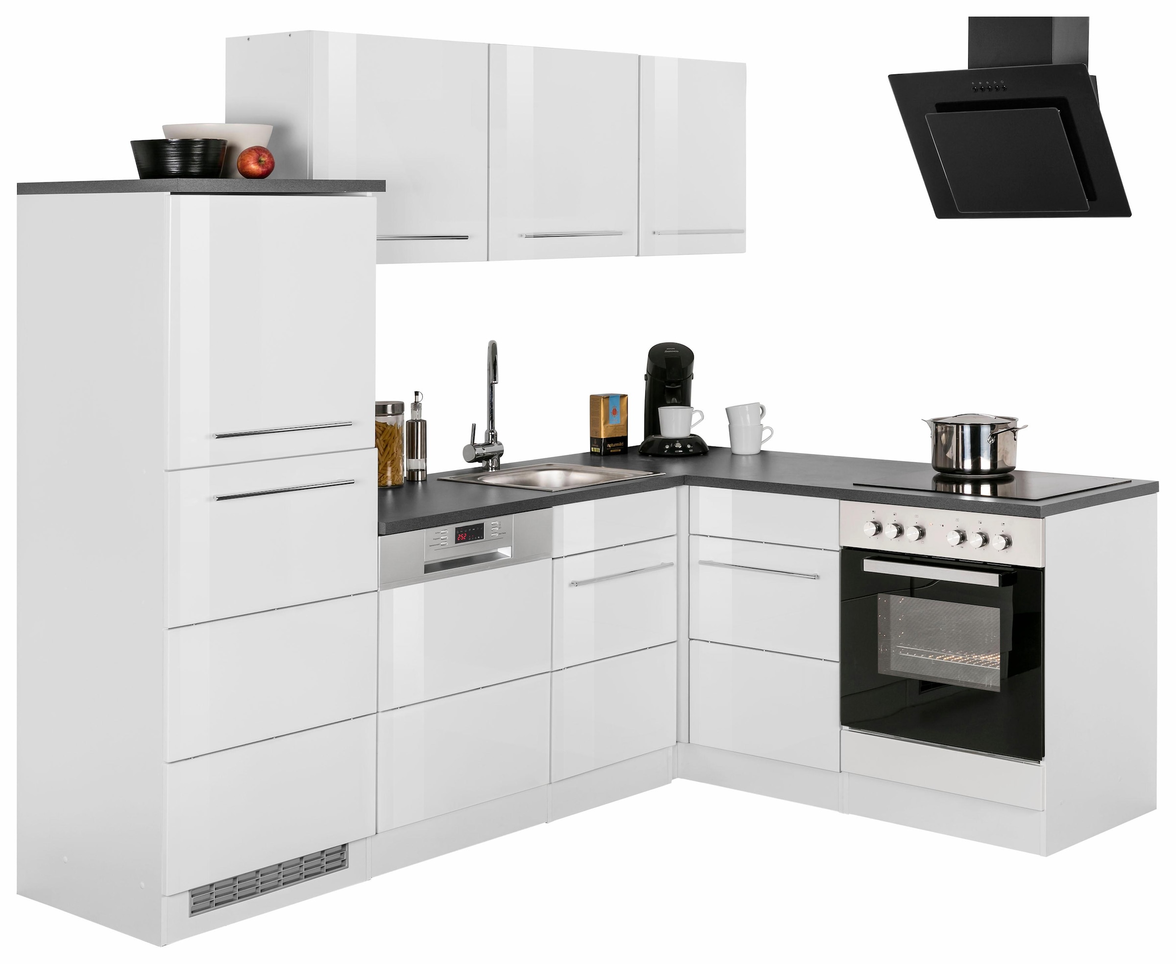 HELD MÖBEL Winkelküche "Trient", Stellbreite 230x170 cm, wahlweise mit E-Ge günstig online kaufen