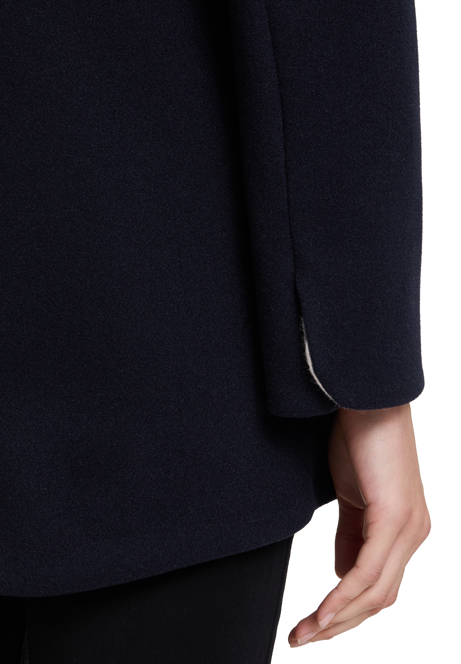 Amber & June Winterjacke »Amber & June Damen Winterjacke mit Kapuze«, mit Kapuze