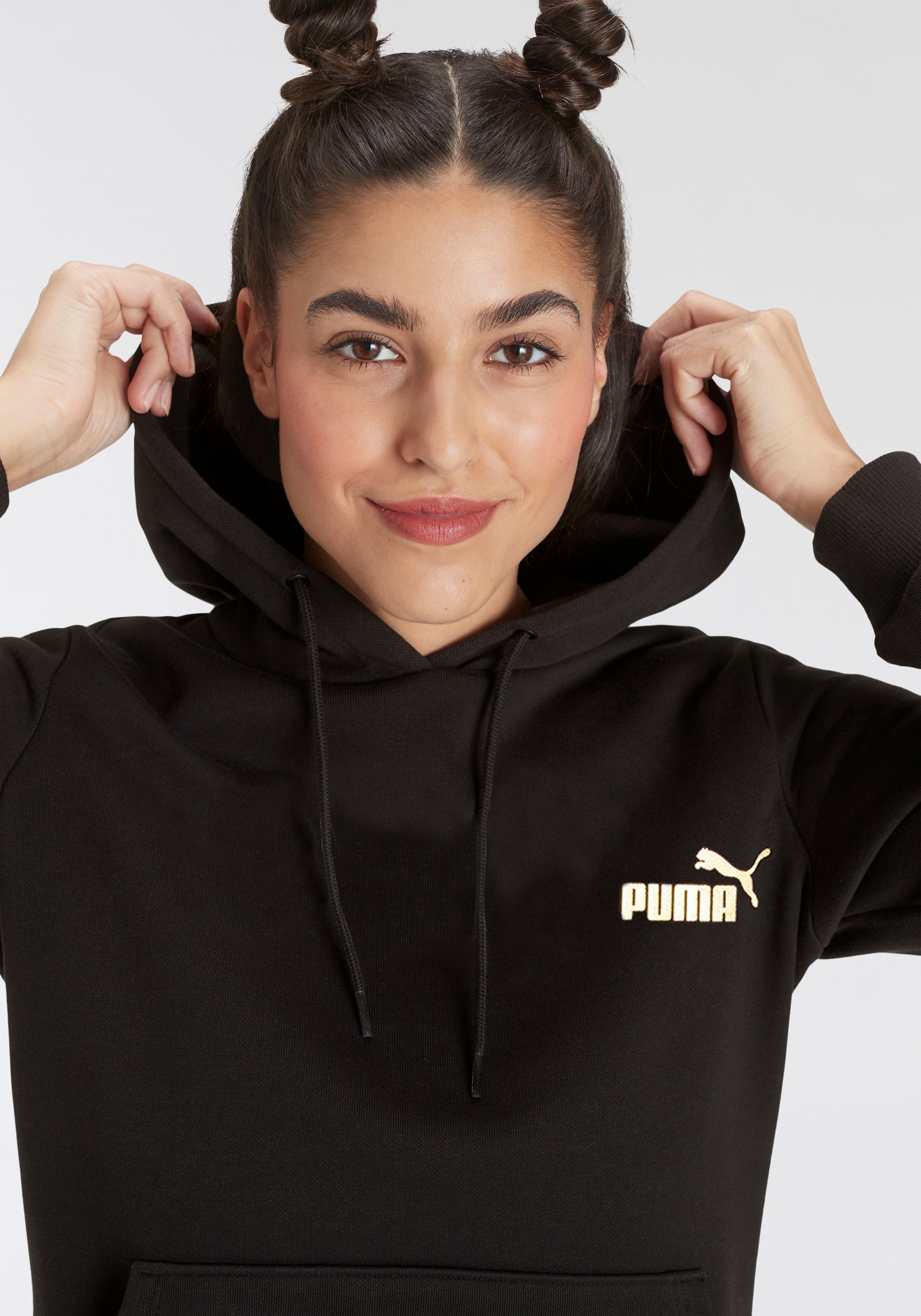 PUMA Kapuzensweatshirt "ESS TAPE MINIMAL GOLD HOODIE FL" günstig online kaufen