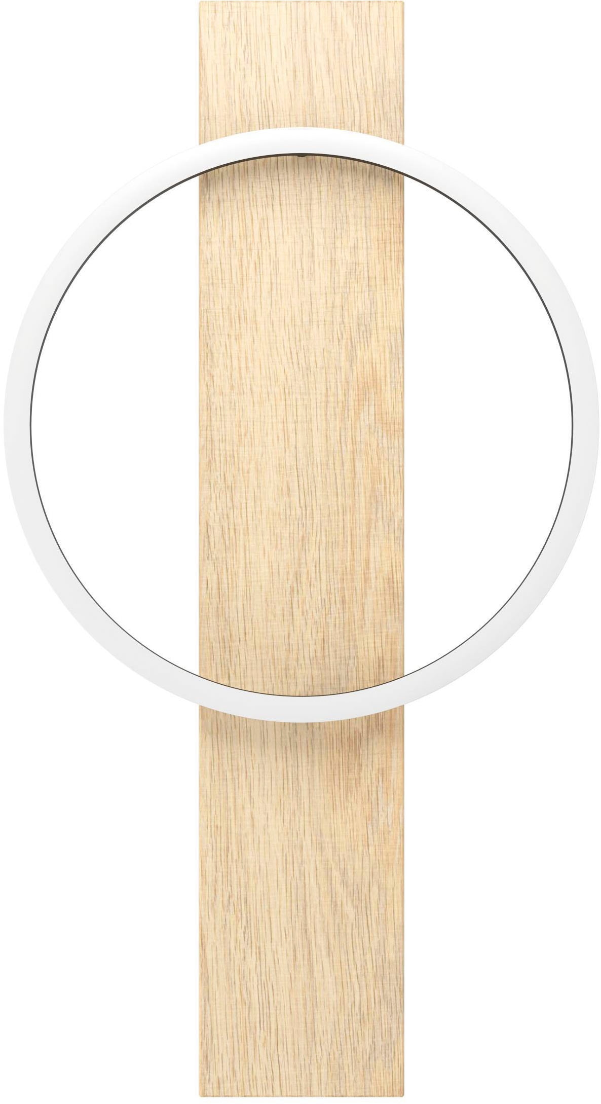 EGLO Wandleuchte »Boyal Wandlampe, FSC zerifiziert, Holz, Metall, Flurlampe, Lampe« LED-Modul 1 Stk. Warmweiß