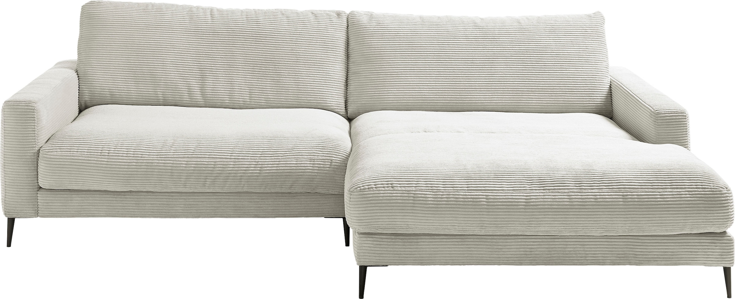 INOSIGN Ecksofa "Downtown, B/T/H: 272/190/84 cm L-Form", weicher Sitzkomfor günstig online kaufen