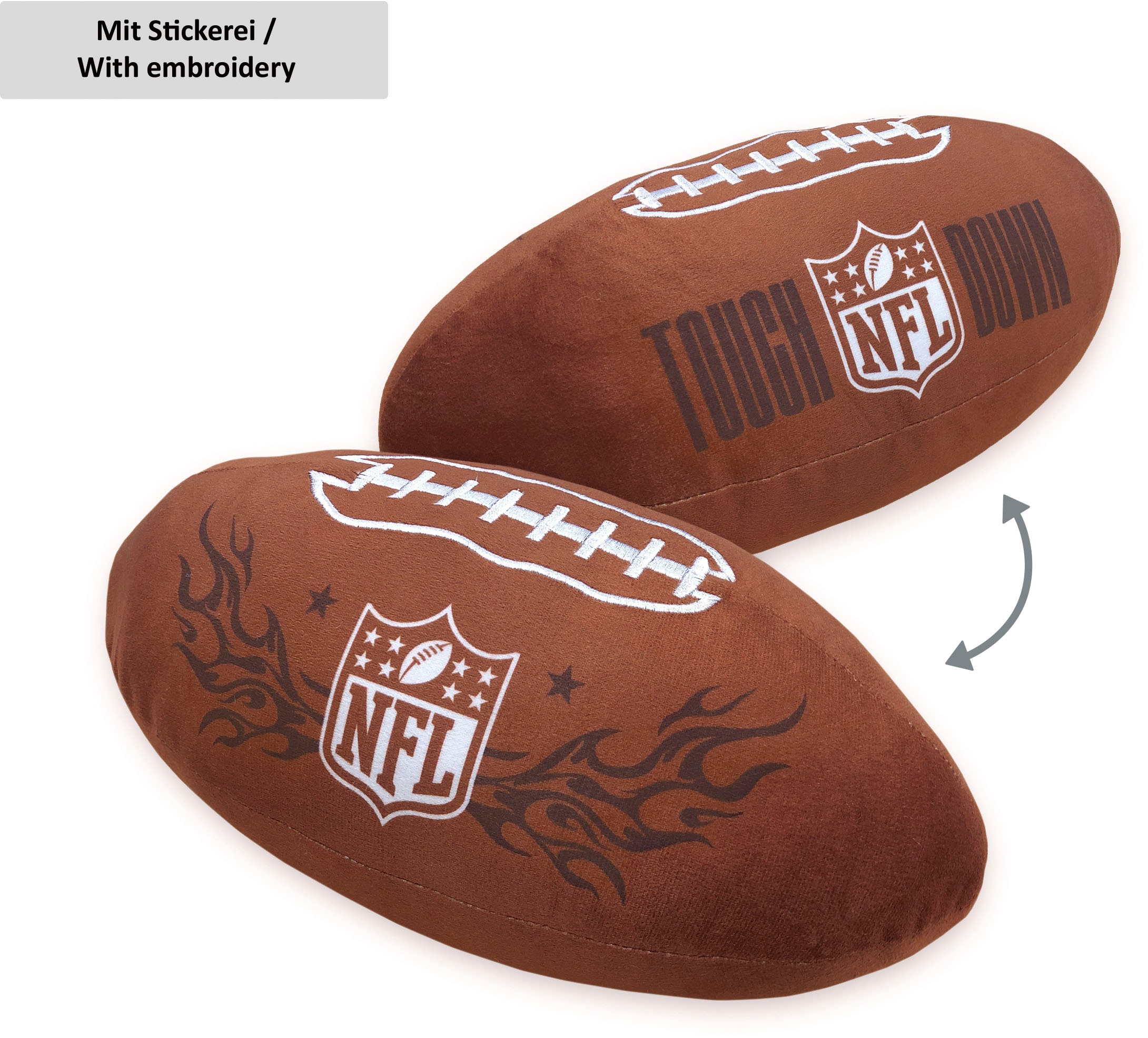 NFL Dekokissen »« hochfarbig raštuotas