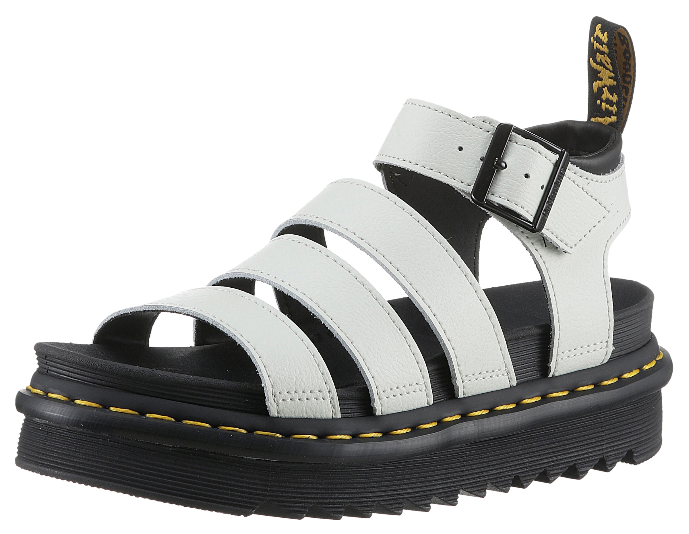 DR. MARTENS Plateausandale »Blaire Hydro«, Sommerschuh, Sandalette, Plateauabsatz, mit Schnallenverschluss