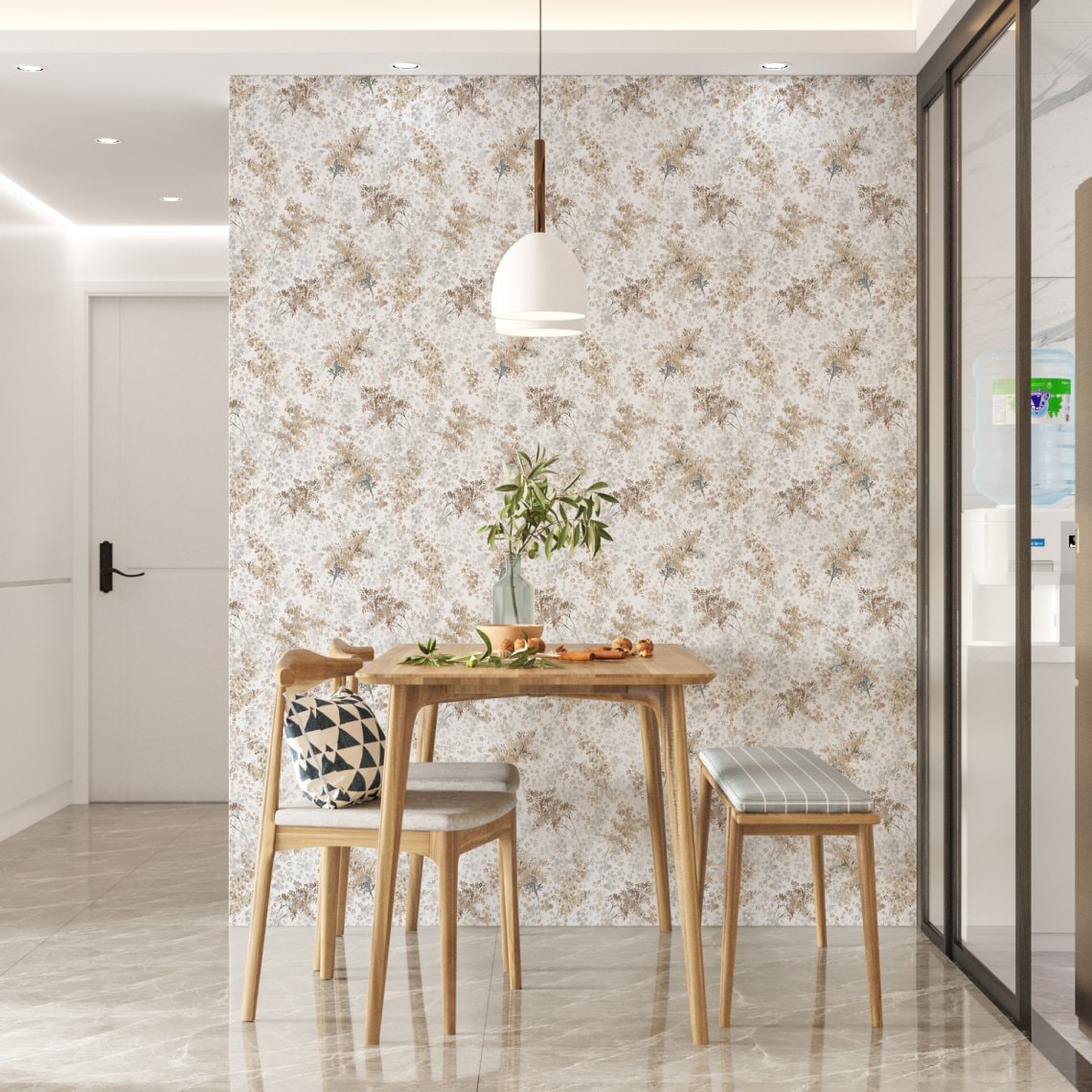 Marburg Vliestapete "Tapete Dream in Bloom" floral geprägt moderne Vliestapete für Wohnzimmer Schlafzimmer Küche