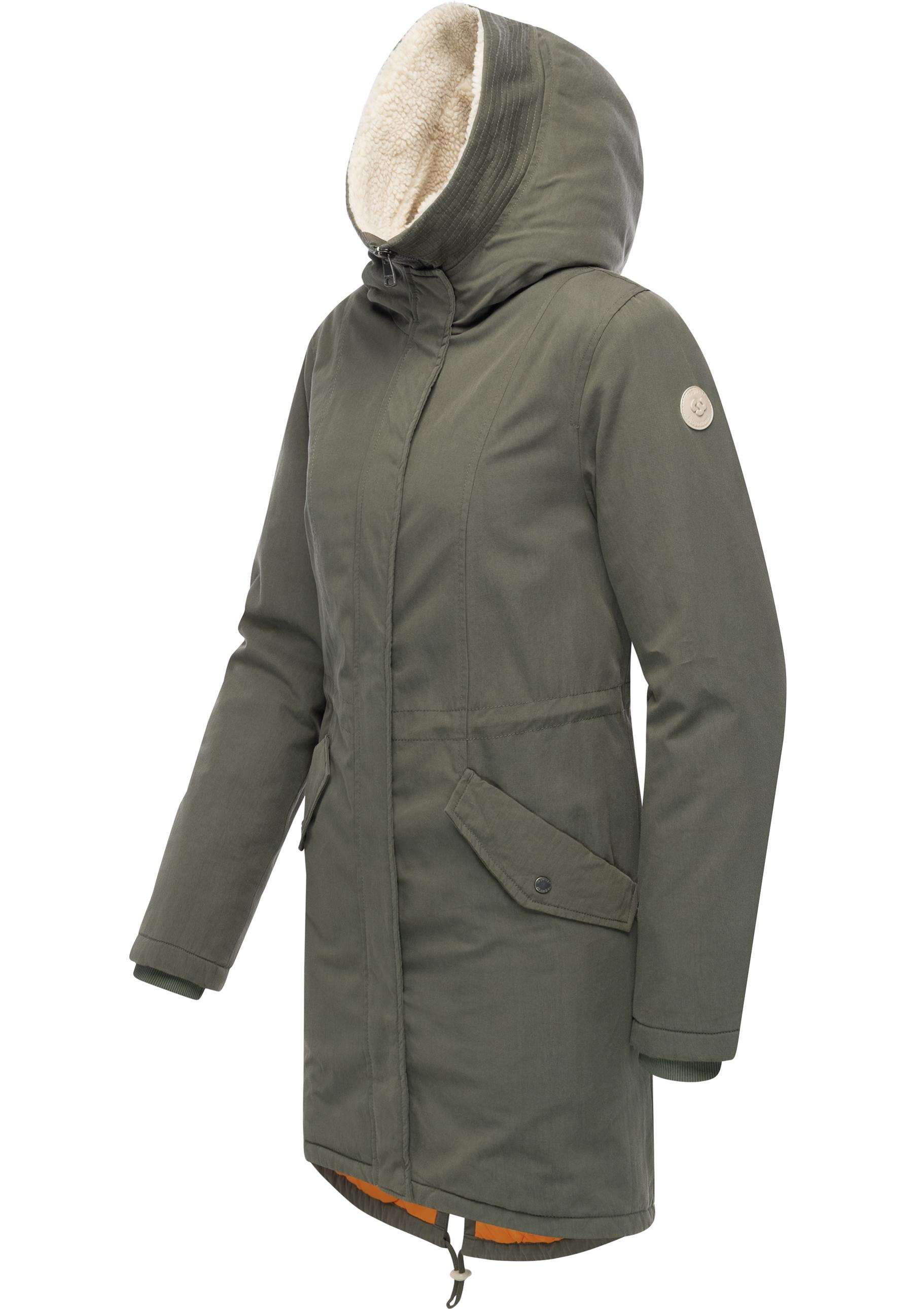 Ragwear Kurzmantel "Coogle YOUMODO" Kurzer Damen Wintermantel mit Rucksack- günstig online kaufen