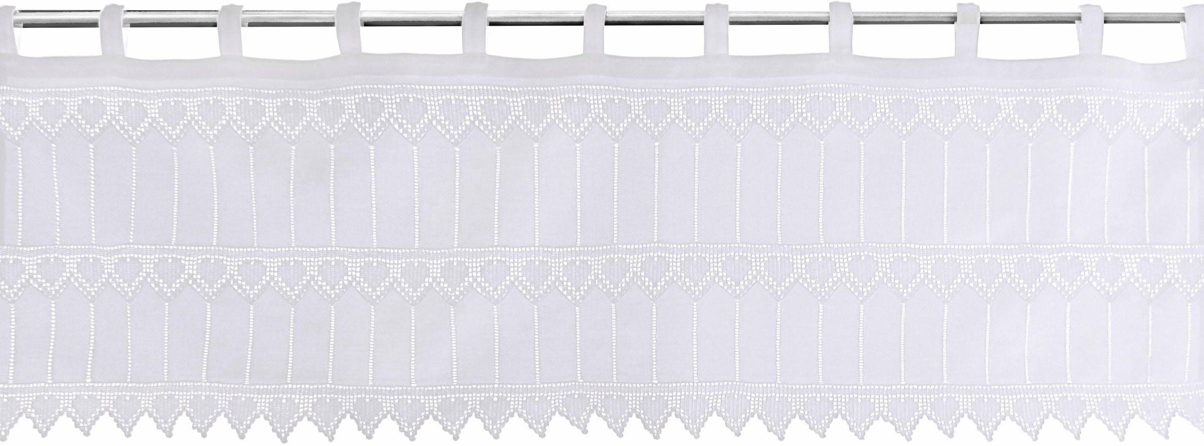 HOSSNER - ART OF HOME DECO Querbehang "Achensee" Schlaufen 1 tlg. günstig online kaufen