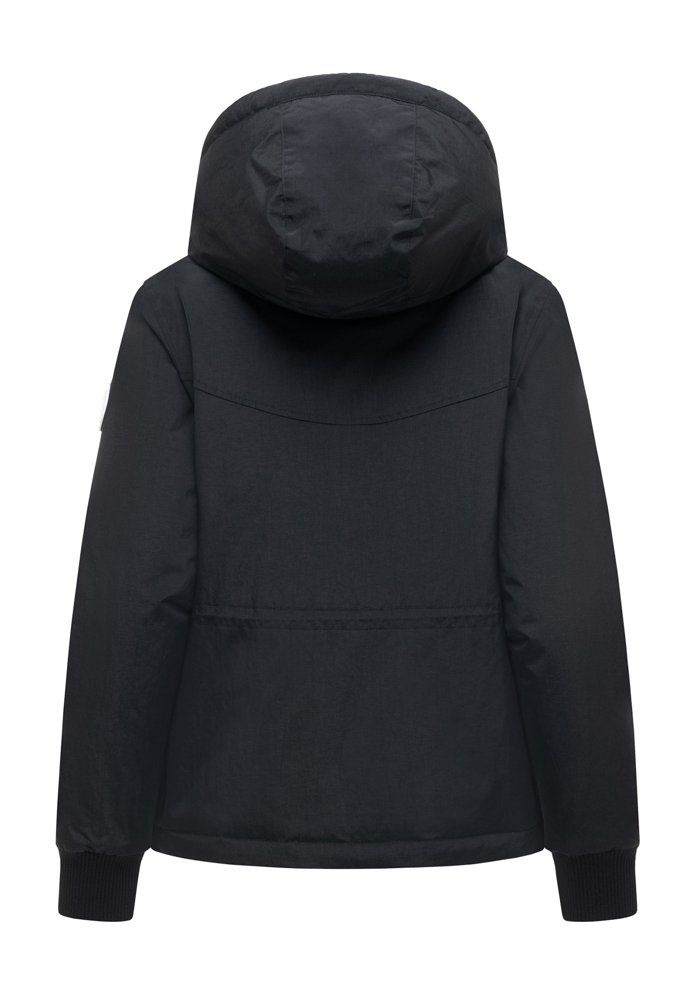 Marikoo Winterjacke »Vivii« mit Kapuze Softshelljacke mit Kapuze und Kontrast-Reißverschlüssen