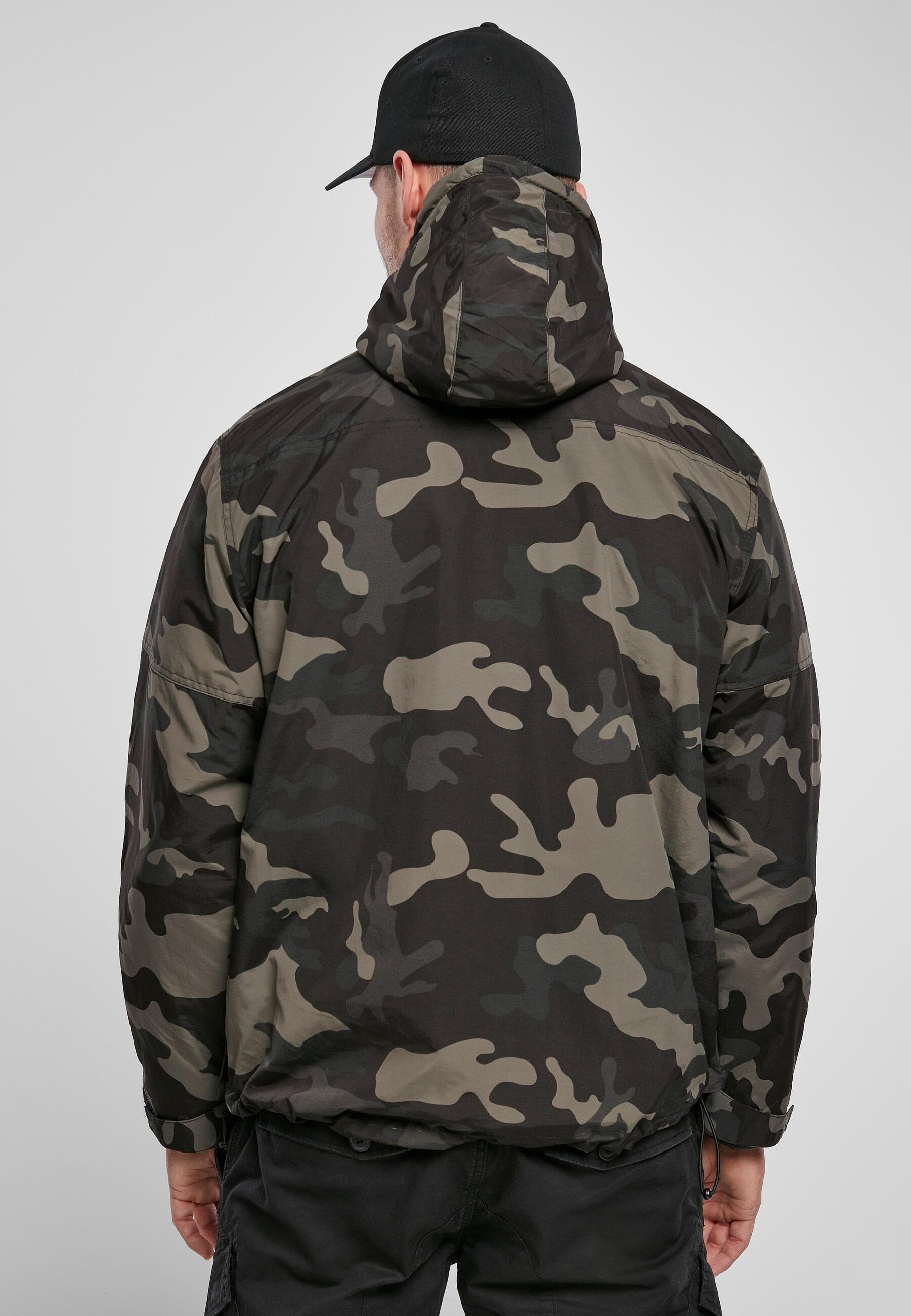 Brandit Anorak »Brandit Herren Fleece Pull Over Windbreaker«, (1 St.), mit Kapuze