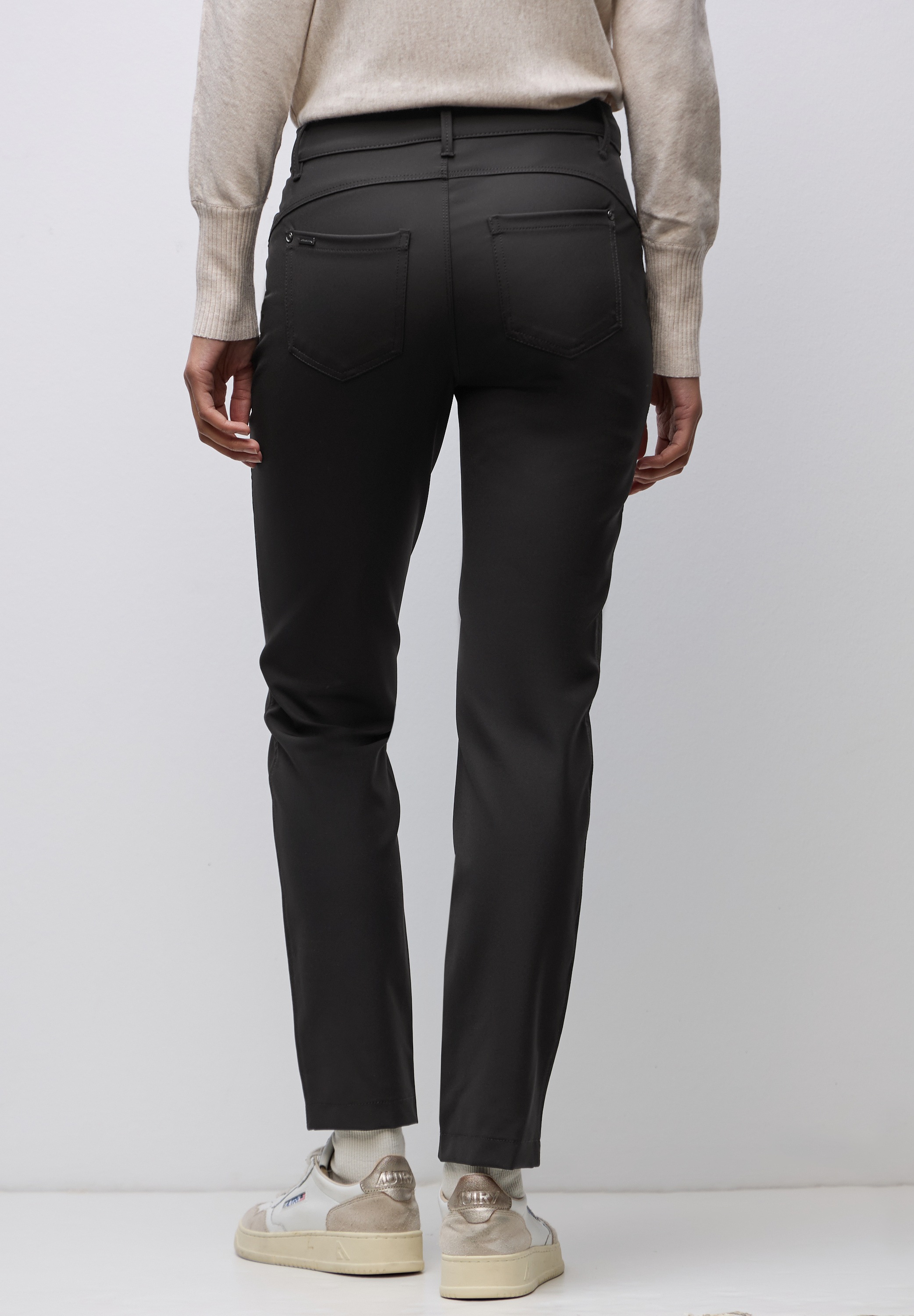 STREET ONE Stoffhose Middle Waist günstig online kaufen