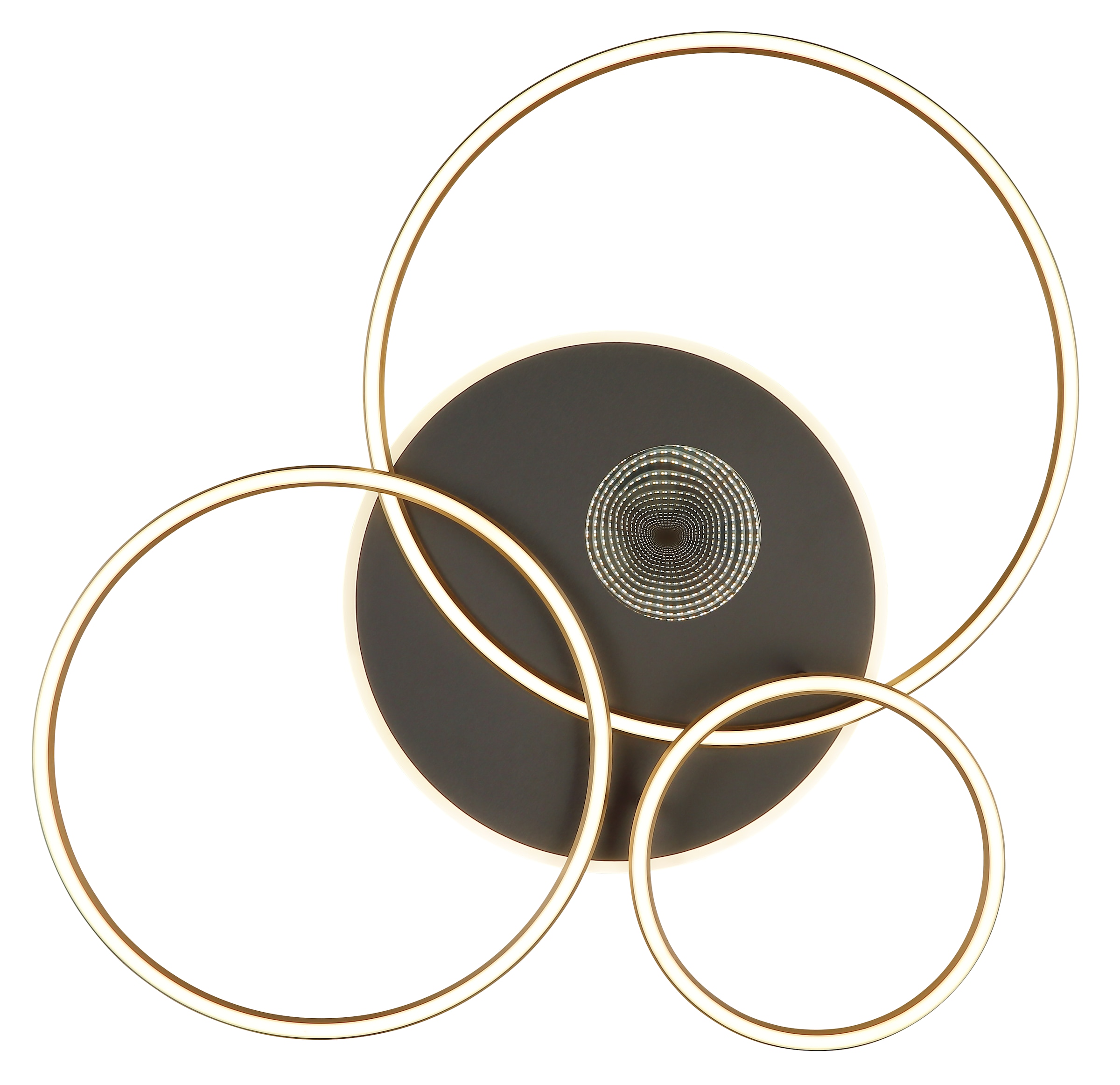 GLOBO LIGHTING Deckenleuchte »INVERTINA« LED-Modul 1 Stk. Deckenleuchte, 3D-Acryl, dimmbar, LED 54W