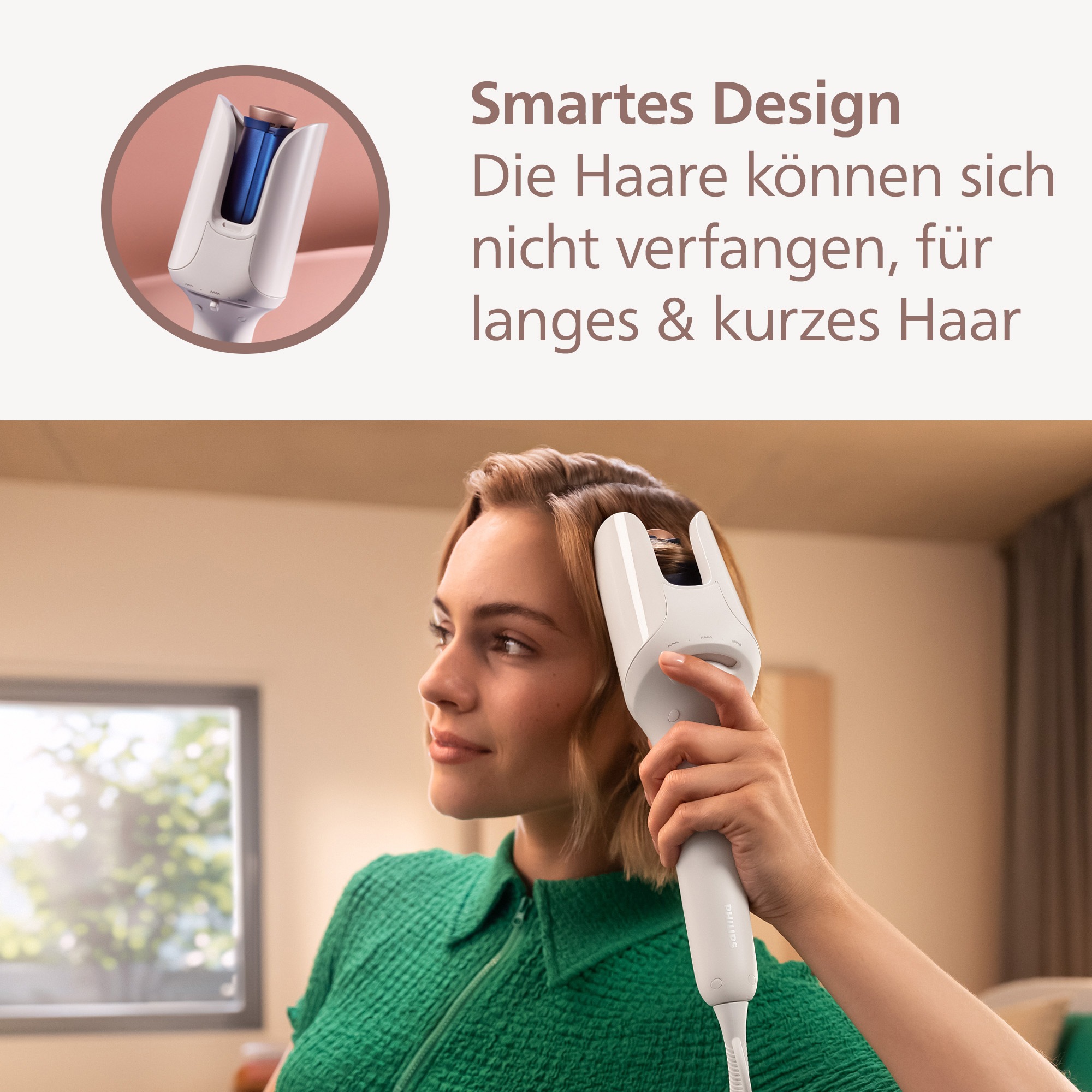 Philips Haarstyler »WavePro Styler Series 9000 BHB968/00« Keramik mit Keratin mit 5 verschiedenen Styles, Ionisierungsfunktion, inkl. Reinigungsset