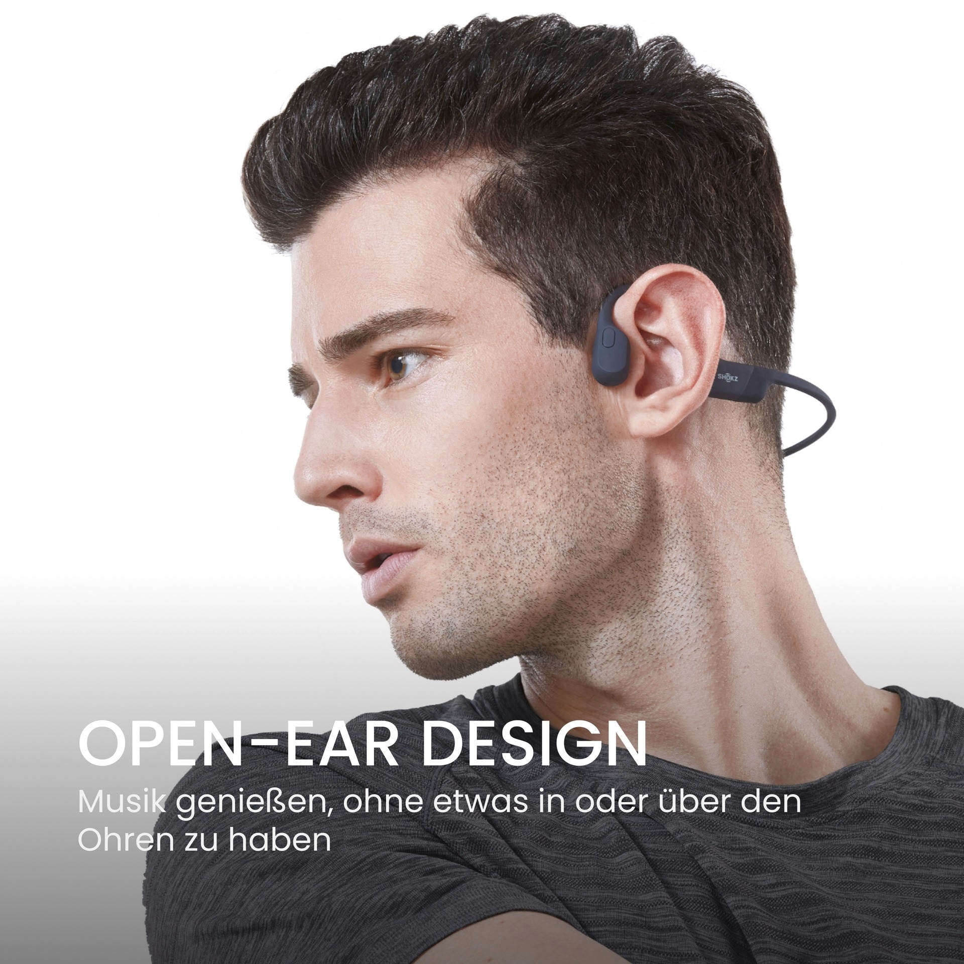 Shokz Open-Ear-Kopfhörer »OpenRun USB-C + Cooling Towel«