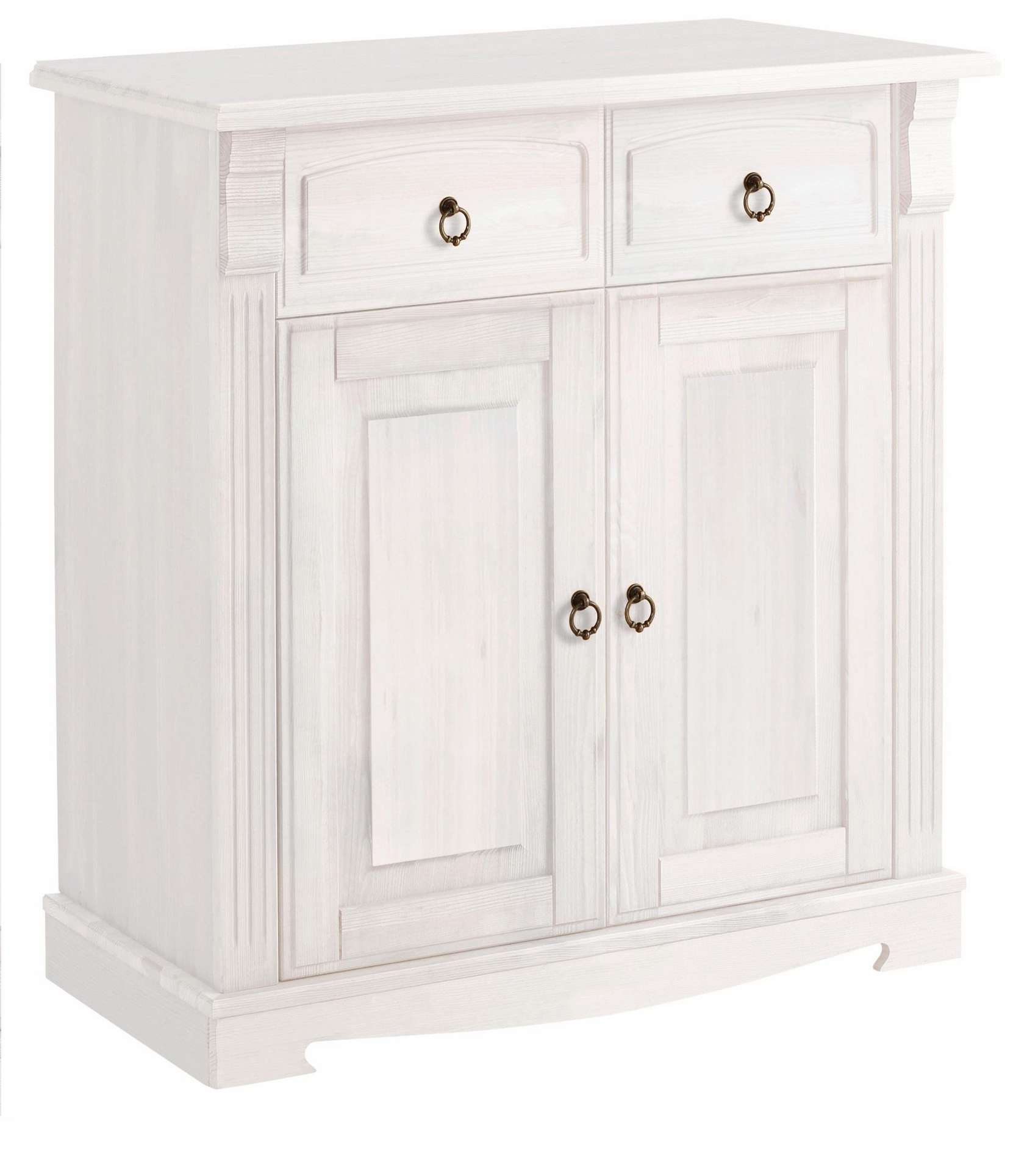OTTO home 1100000002199 "Anna, Sideboard, Anrichte, Stauraumschrank" B/T/H: 94/40/88 cm, aus massiver Kiefer, Breite 94 cm, mit Kassettenoptik, FSC