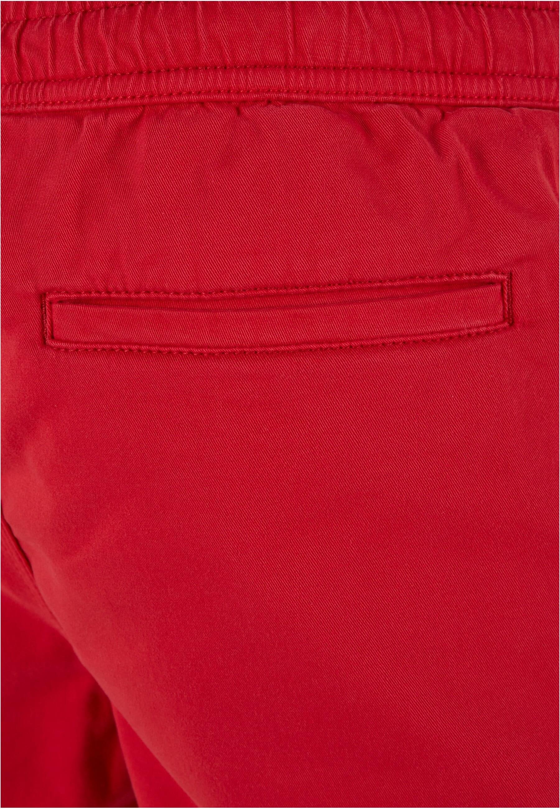 URBAN CLASSICS Stoffhose »Urban Classics Herren Stretch Twill Joggshorts«, (1 tlg.)