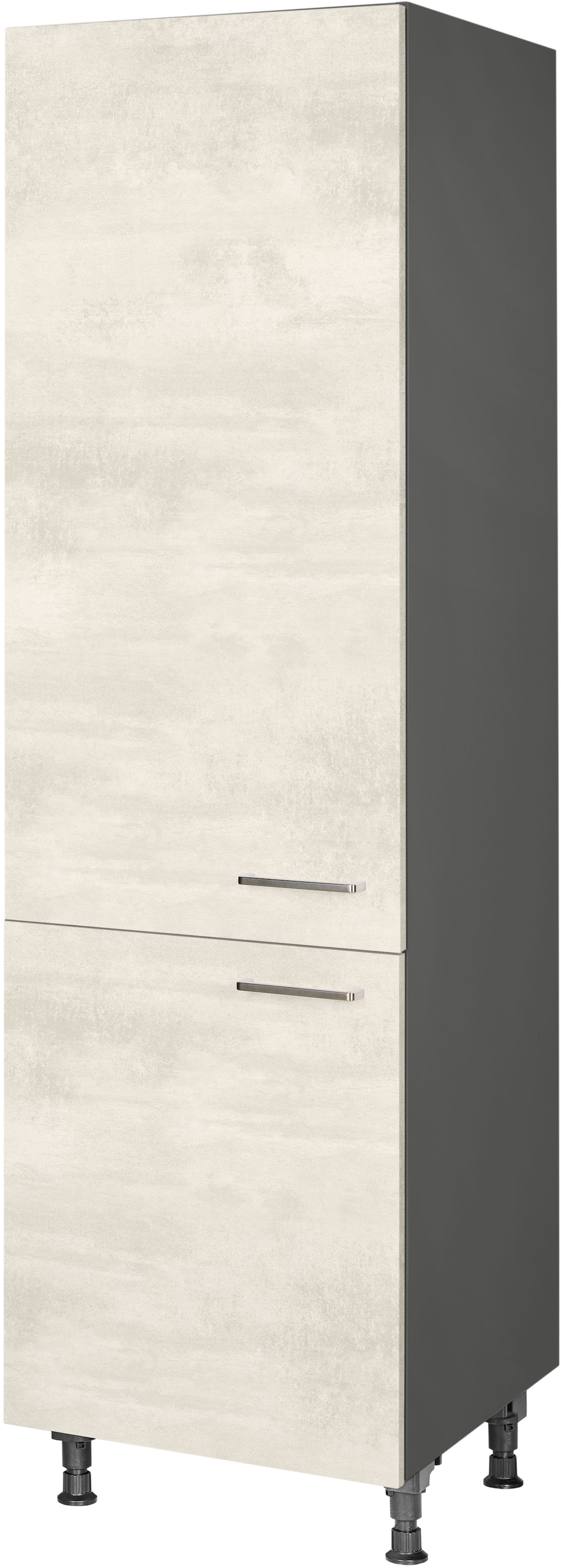 nobilia® Hochschrank »"Riva", Ausrichtung wählbar, mit zwei Türen, vormontiert,«, Breite/Höhe: 60/216,6 cm