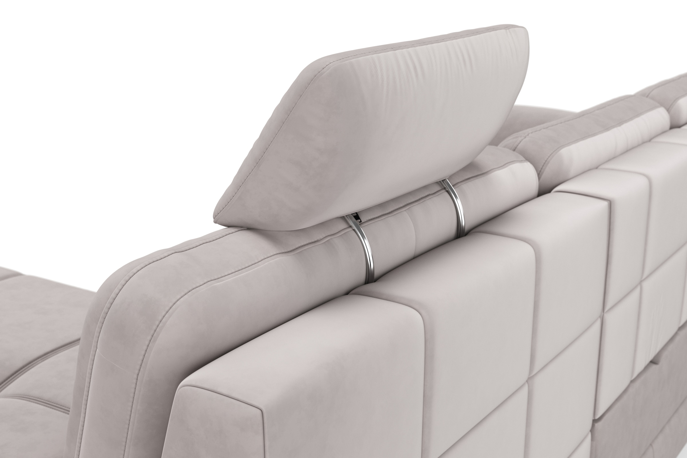 sit&more Ecksofa »Bendigo L-Form«, inklusive Sitztiefenverstellung, Bodenfreiheit 15 cm, 2 Fußfarben