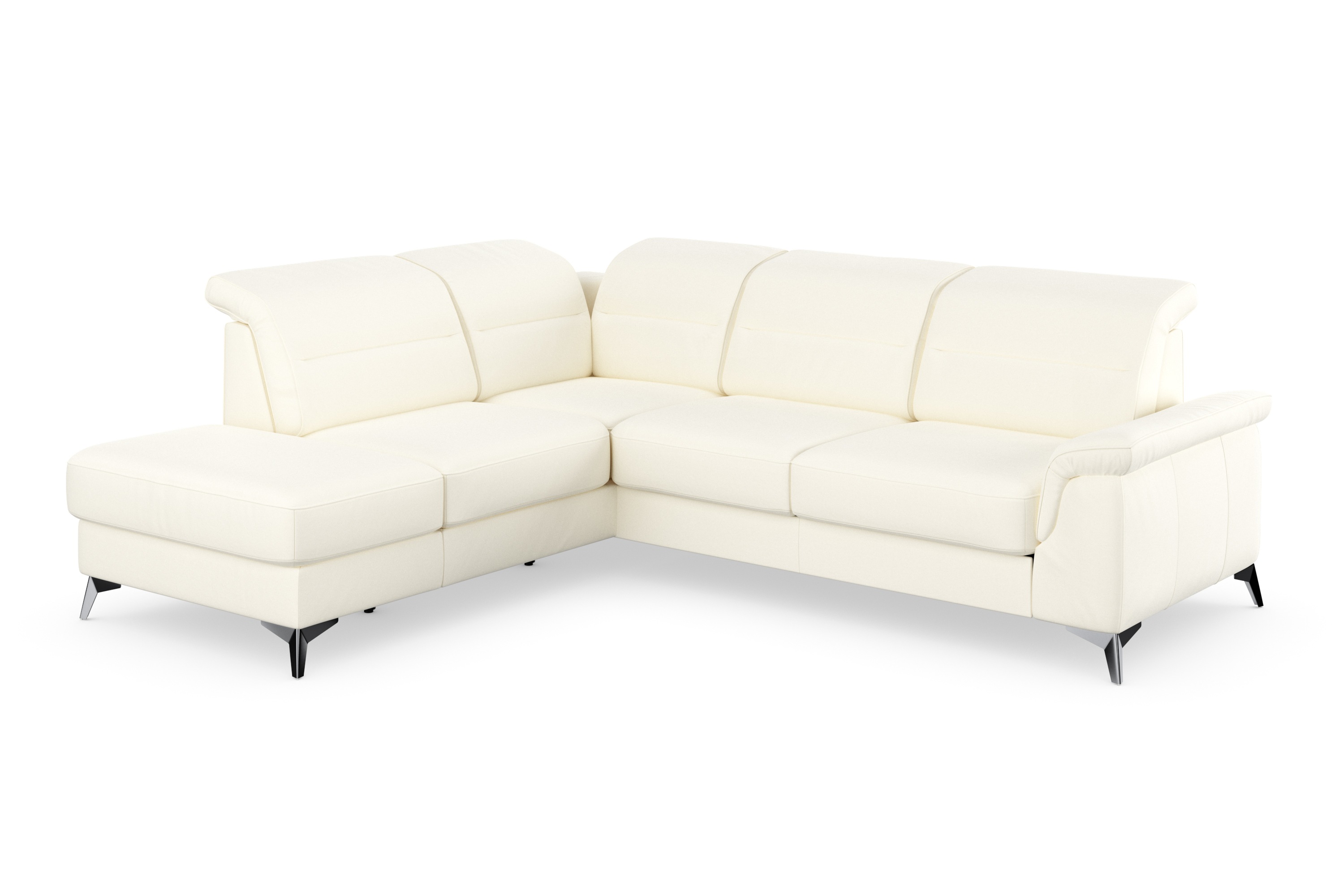 Thumbnail - sit&more Ecksofa "Sinatra L-Form", mit Ottomane, optional mit Kopfteilverstellung und Armteilfunktion