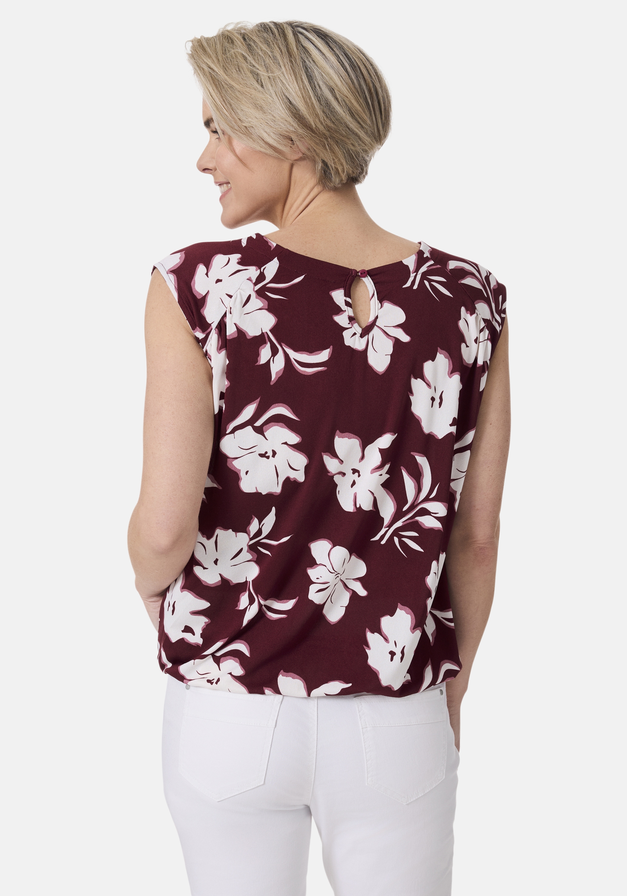 STOOKER WOMEN Shirttop »VEGA Print Top«, Blusentop Regular Fit für Damen