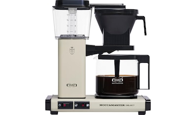 Moccamaster Filterkaffeemaschine »KBG Select off-white«, 1,25 l Kaffeekanne,... kaufen