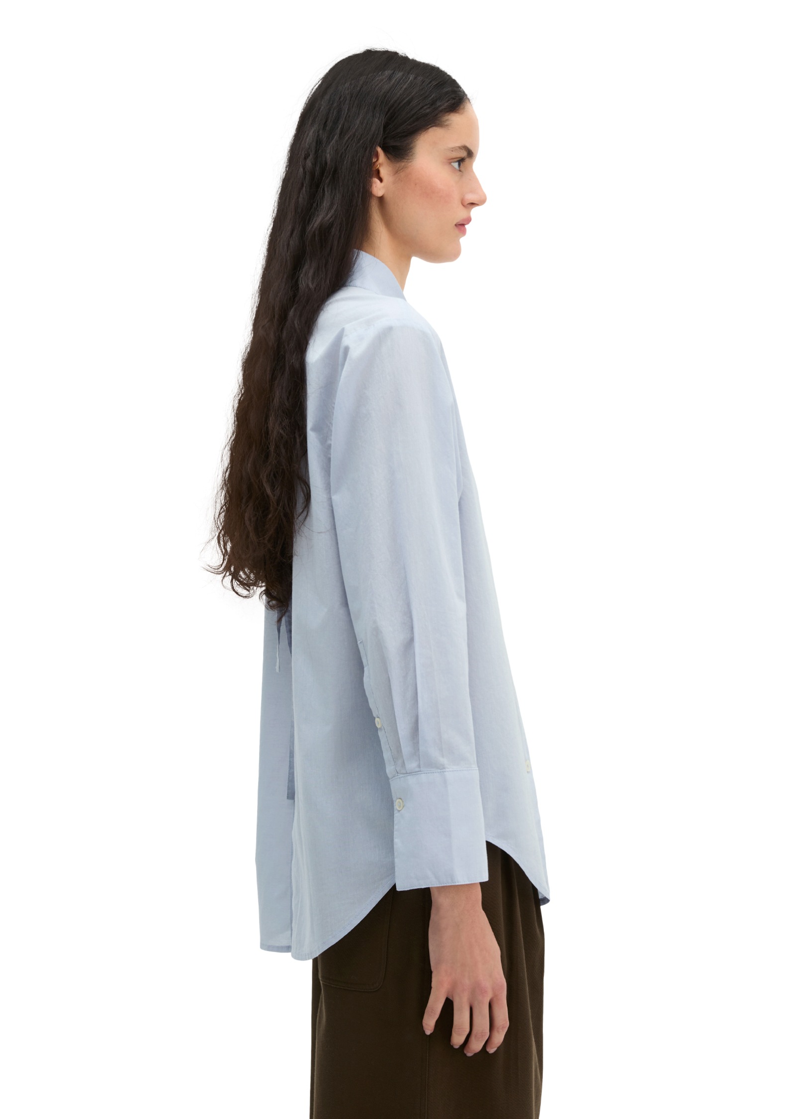 Marc O'Polo Langarmbluse »aus Baumwoll-Chambray«