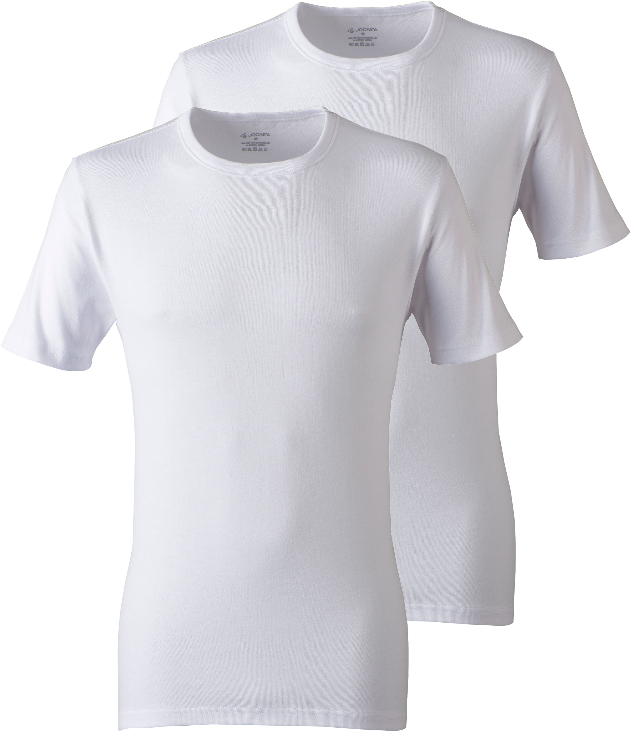 Jockey T-Shirt "Modern Classic", (2er Pack), Figurbetonte Passform, Rundhal günstig online kaufen