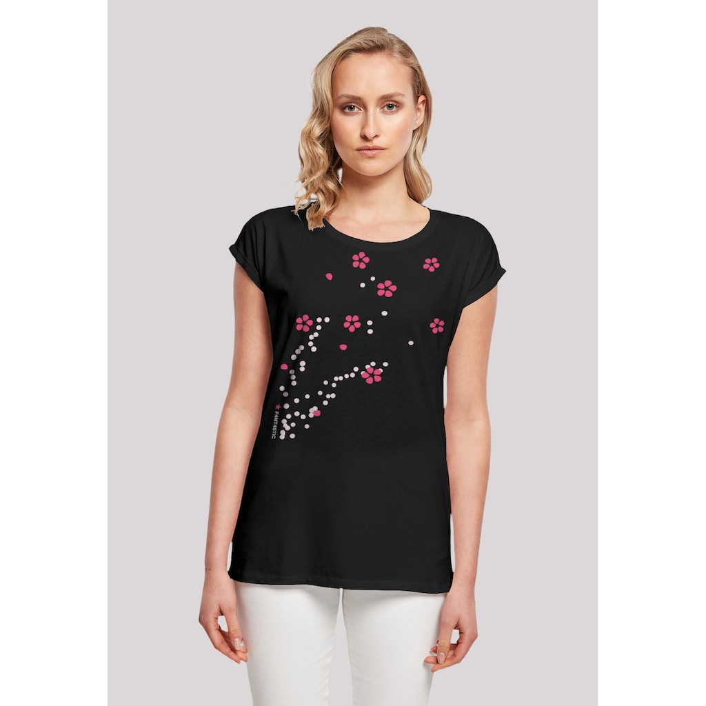 F4NT4STIC T-Shirt »Blumen Ranke«