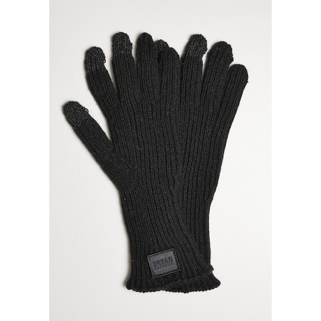 URBAN CLASSICS Baumwollhandschuhe »Accessories Knitted Wool Mix Smart Gloves«  bestellen | BAUR