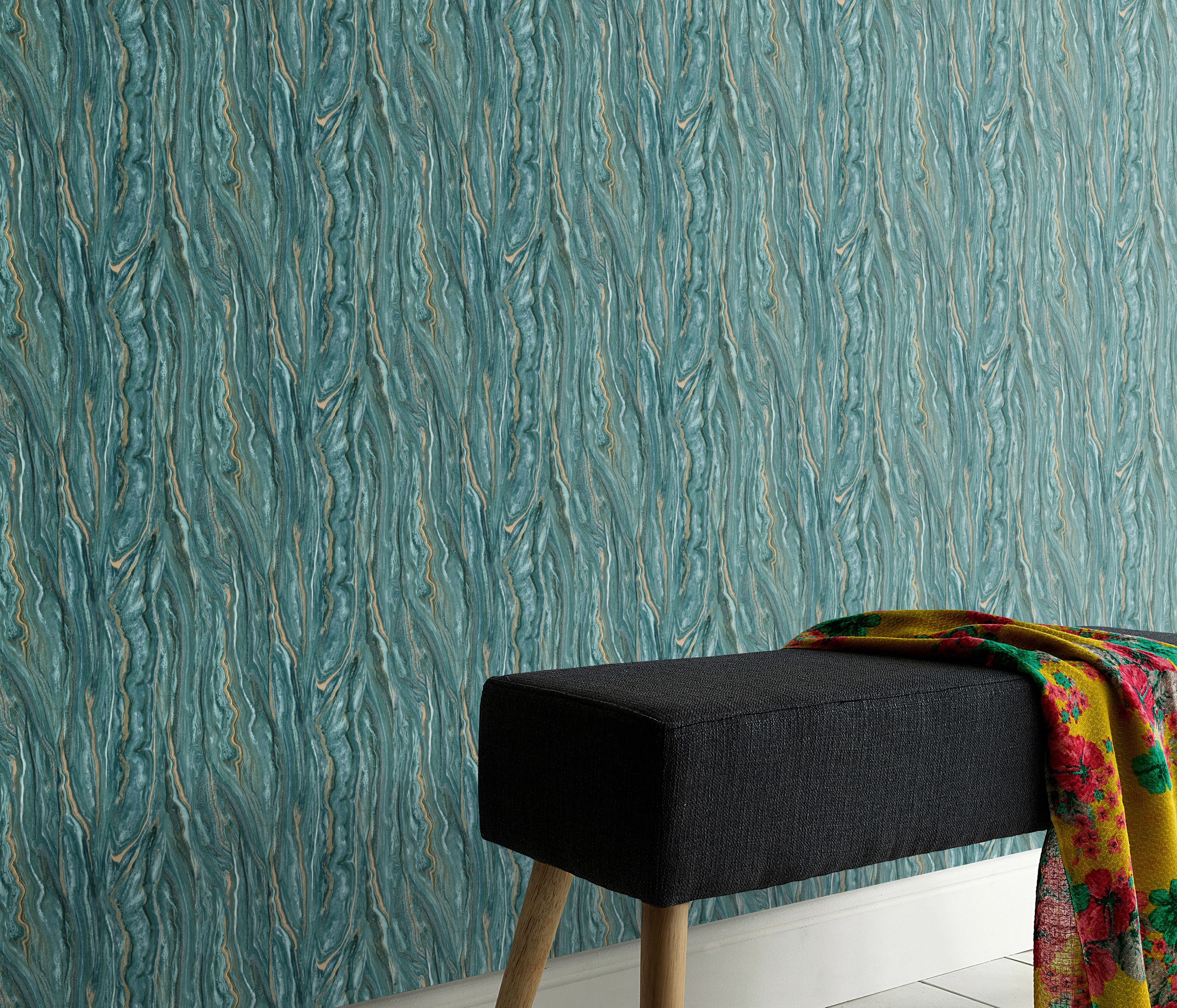 ELLE DECORATION Vliestapete »MARBLE«, Marmor