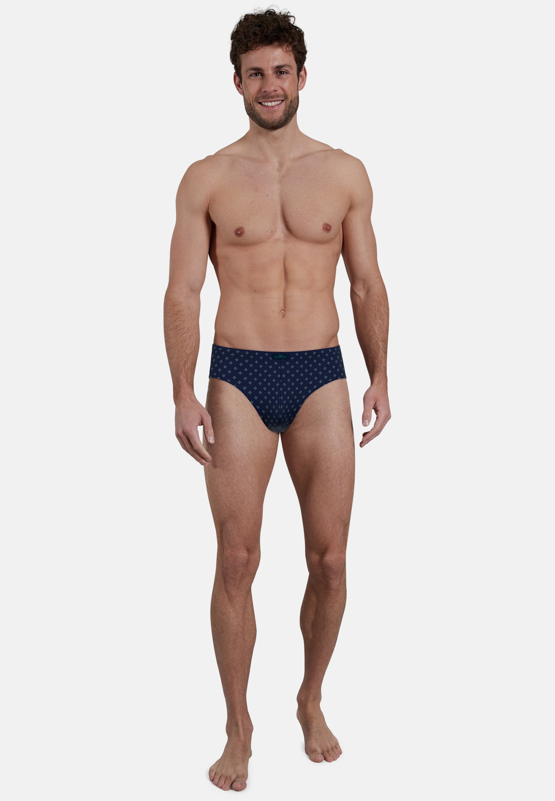 Thumbnail - GÖTZBURG Slip "Bray", mit Muster, atmungsaktiv, Baumwollmix, weich, elastisch