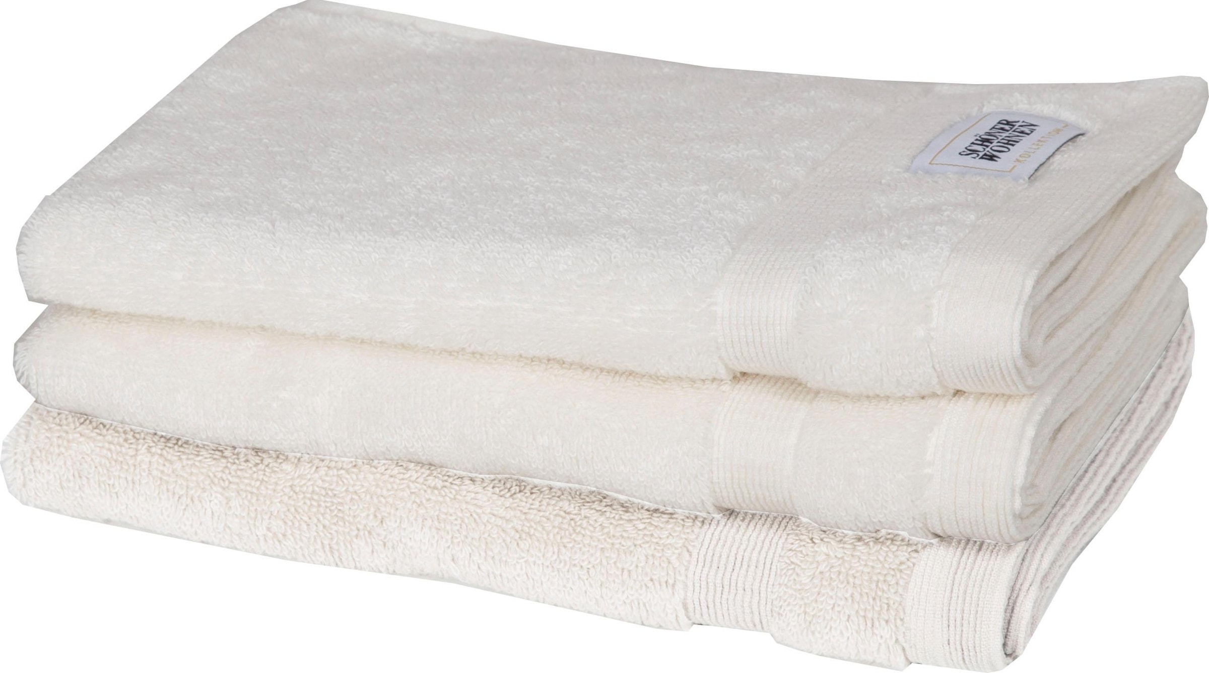 SCHÖNER WOHNEN-Kollektion Gästehandtuch "Cuddly" schnell trocknende Airtouch-Qualität