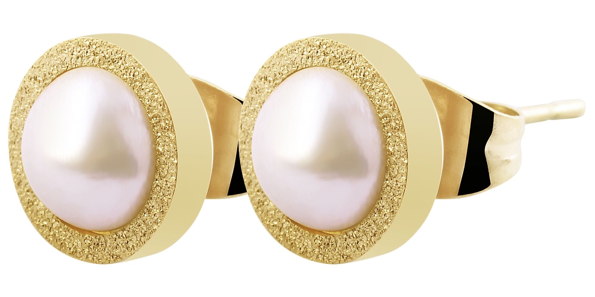 Adelia´s Paar Ohrhänger »Damen Ohrringe – Ohrstecker aus Edelstahl mit Perle« Perfekt zum Verschenken an besondere Menschen