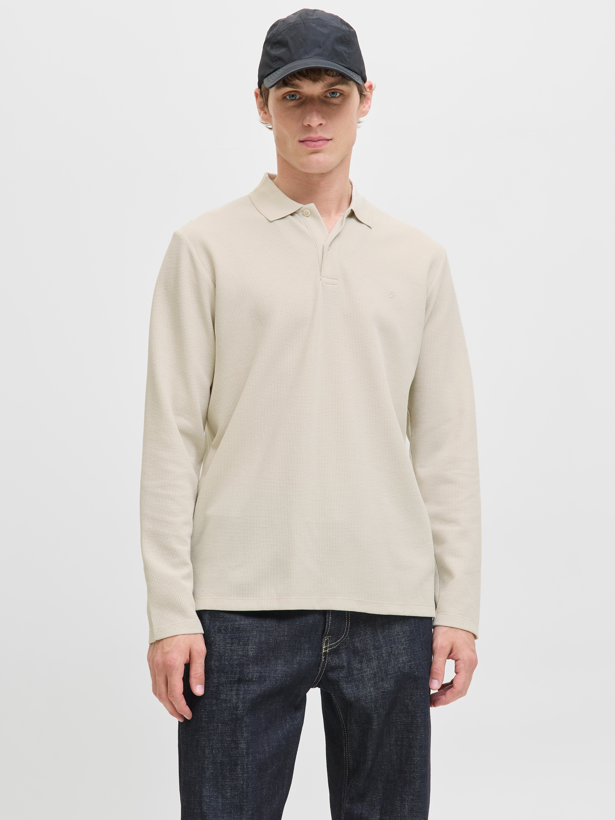 Jack & Jones Langarm-Poloshirt "JJEAUSTIN POLO LS NOOS" günstig online kaufen