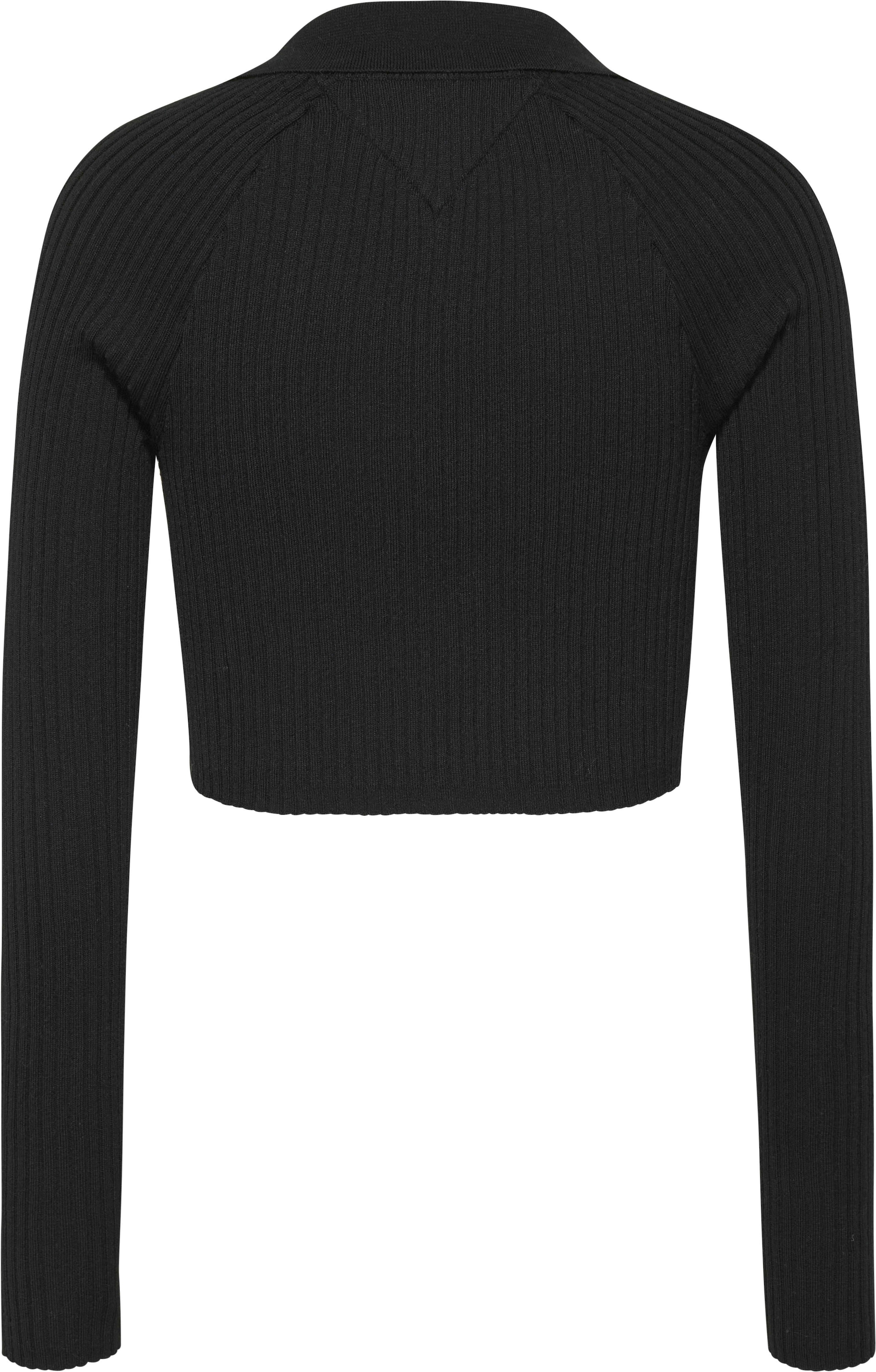 Tommy Džinsai Megztinis »TJW BADGE RIB COLLAR SWEATER« su apykaklė & Tommy Džinsai Badge