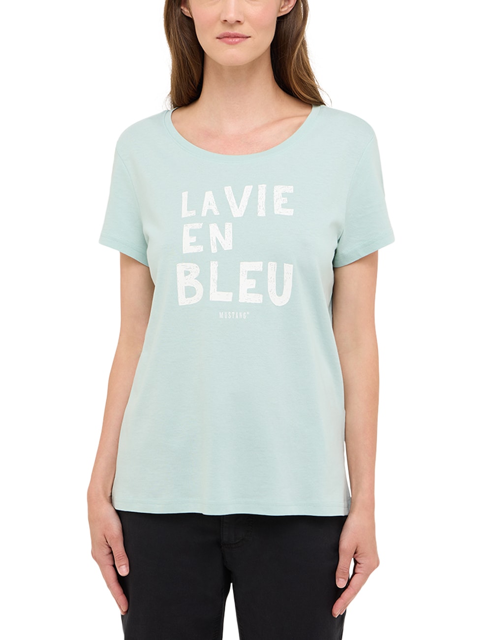 MUSTANG Kurzarmshirt "Damen Style Alma" günstig online kaufen