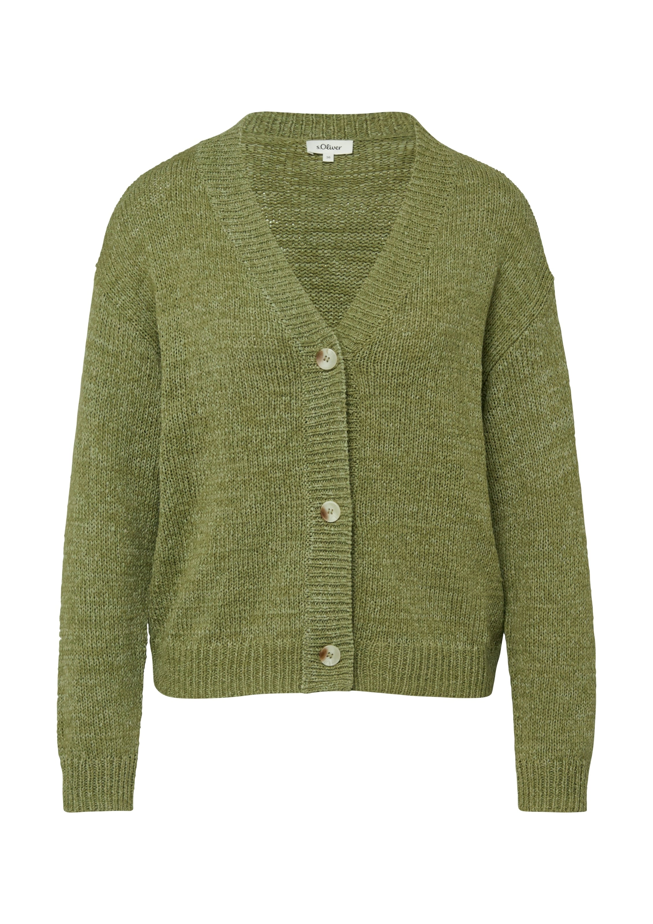 s.Oliver Strickjacke mit V-Ausschnitt