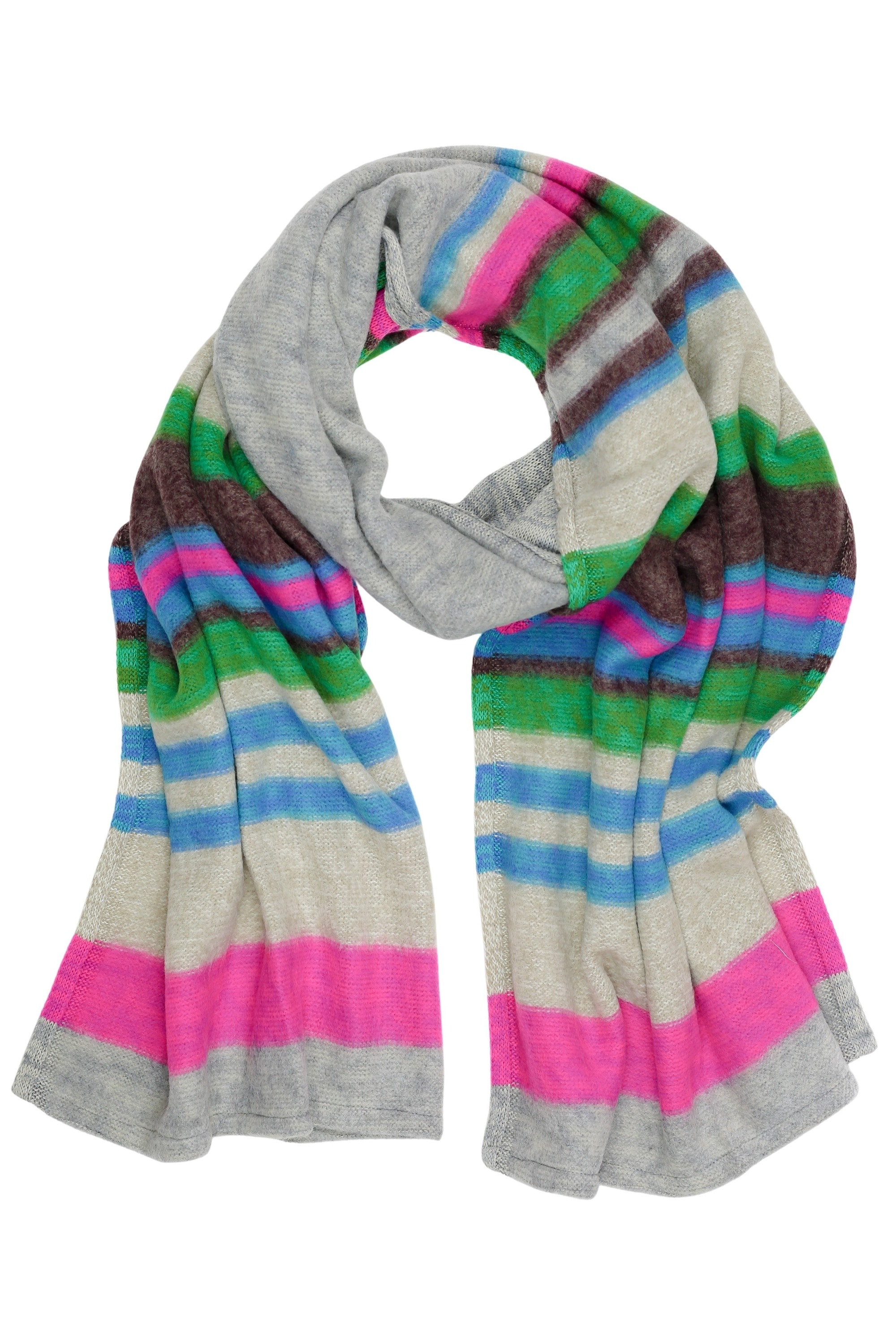 COLLEZIONE ALESSANDRO Strickschal "Paul" 1 Stk. mit stylischen Farben, Made in Italy