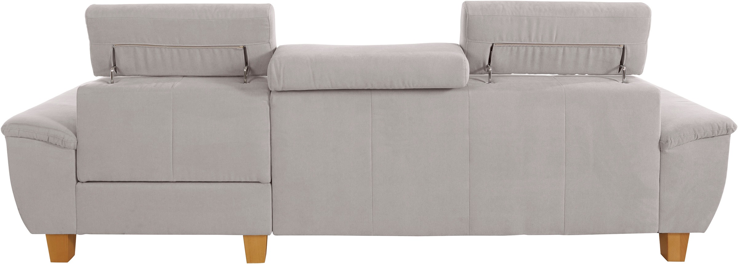 exxpo - sofa fashion Ecksofa »Enya, aufwendige Detailverarbeitung, hoher Sitzkomfort, bequem, L-Form«, inkl. Kopfteilverstellung, wahlweise mit Bettfunktion und Bettkasten