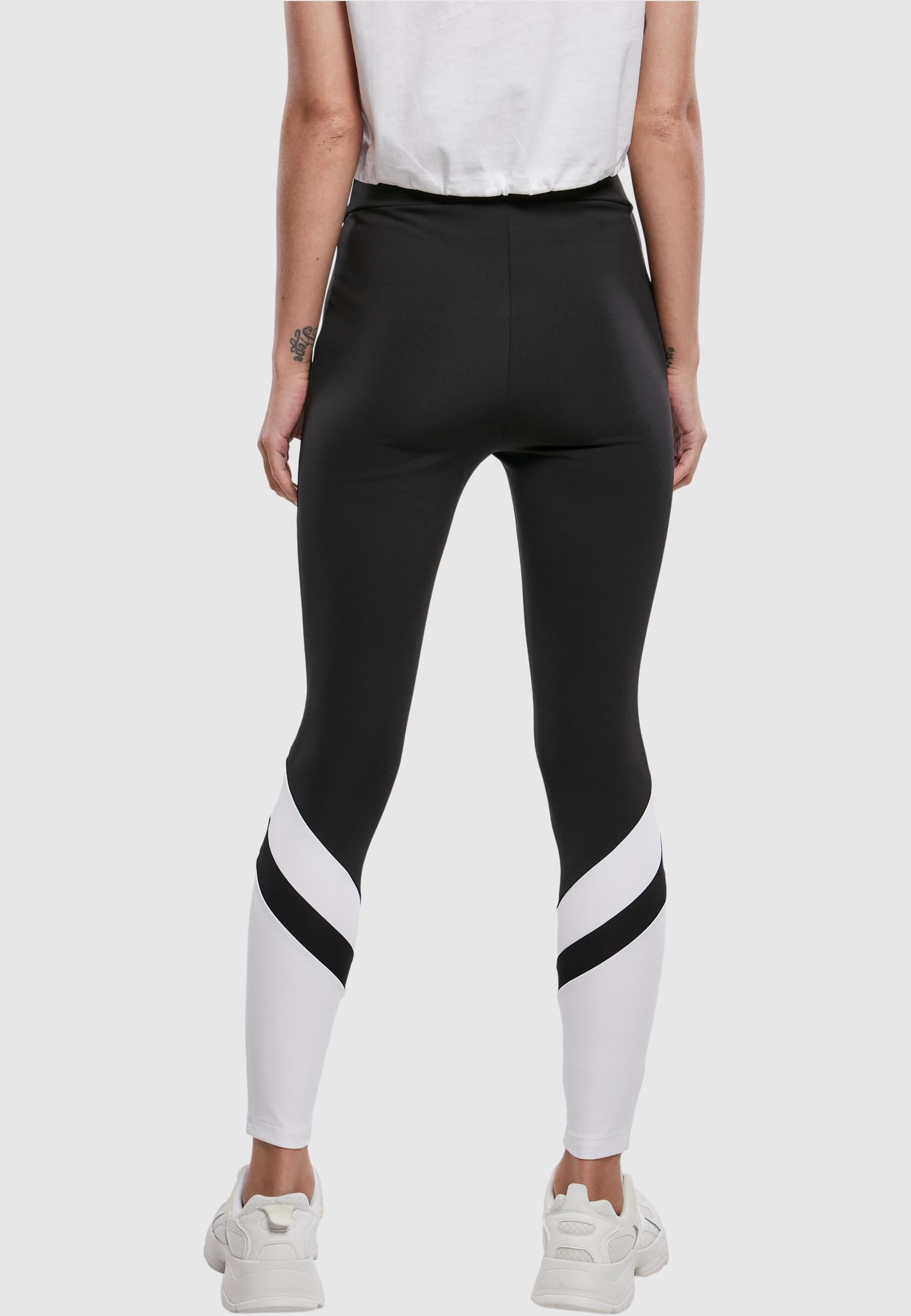URBAN CLASSICS Leggings »Urban Classics Damen Ladies Arrow High Waist Leggings«, (1 tlg.)
