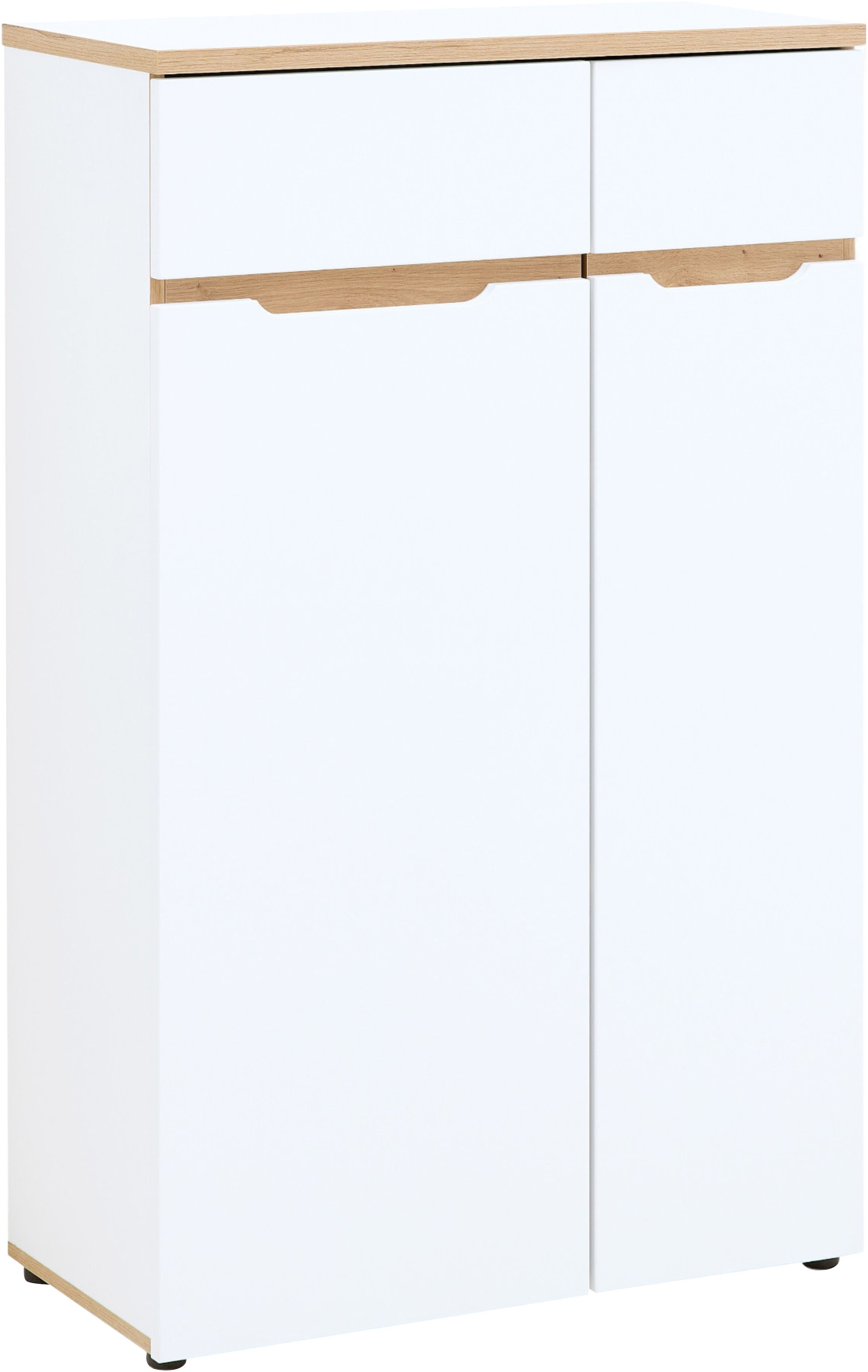 Innostyle Aktenschrank "Memphis Aktenschrank,75x122x38cm (B/H/T)" 1 Stk. tlg. 2 türig, Soft-Close, ABS-Kantenschutz