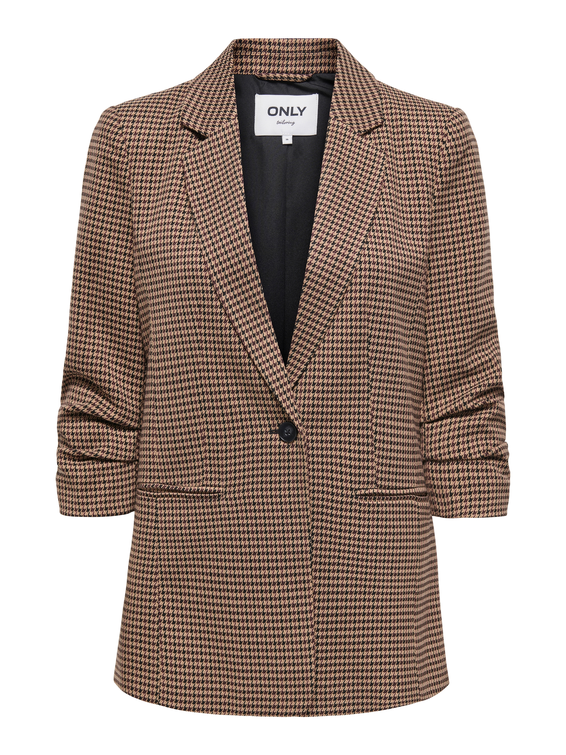 ONLY Kurzblazer »ONLLETTIE LIFE 3/4 CHECK BLAZER TLR«
