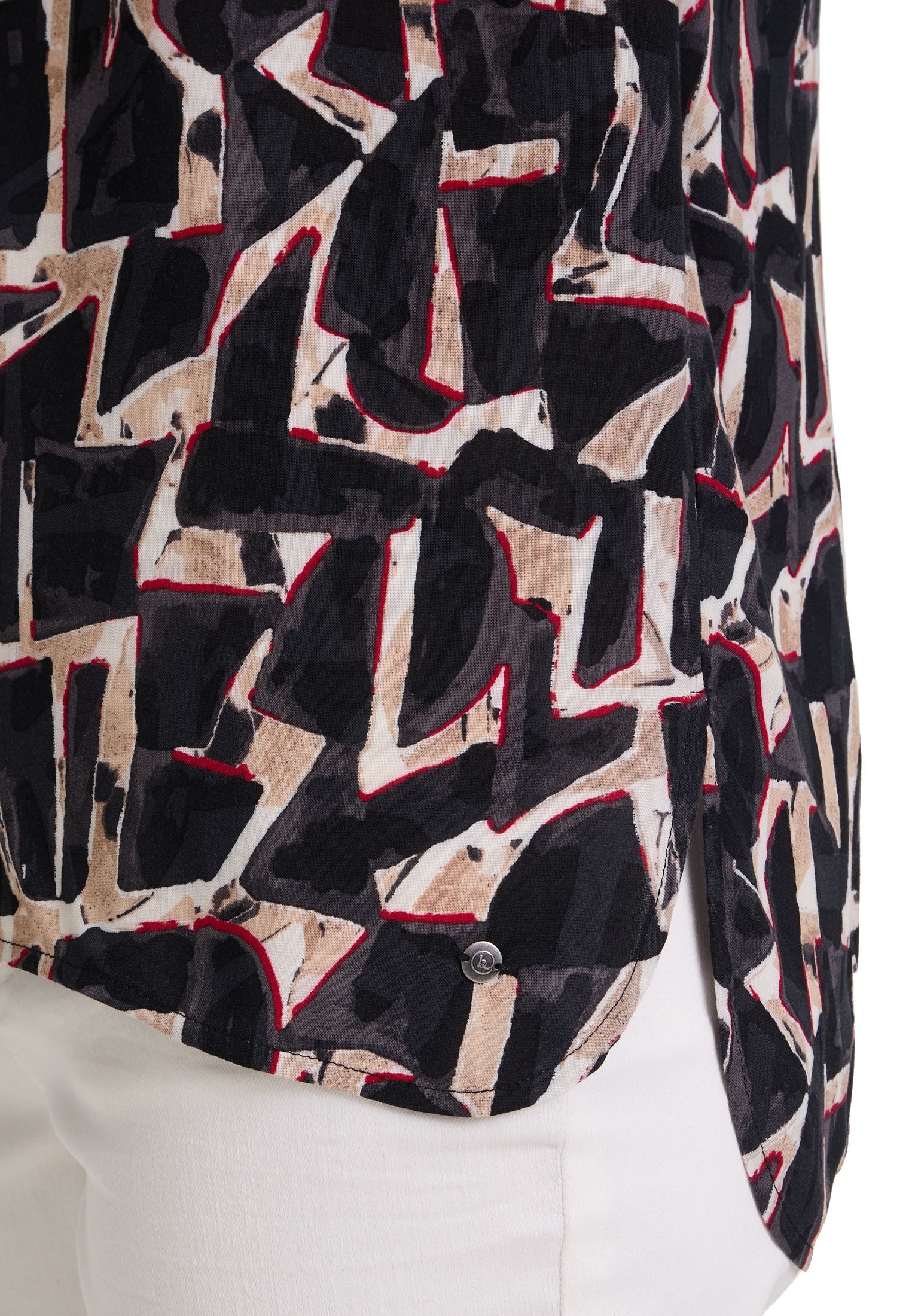 Betty&Co Schlupfbluse »Betty & Co Damen Schlupfbluse mit Print«