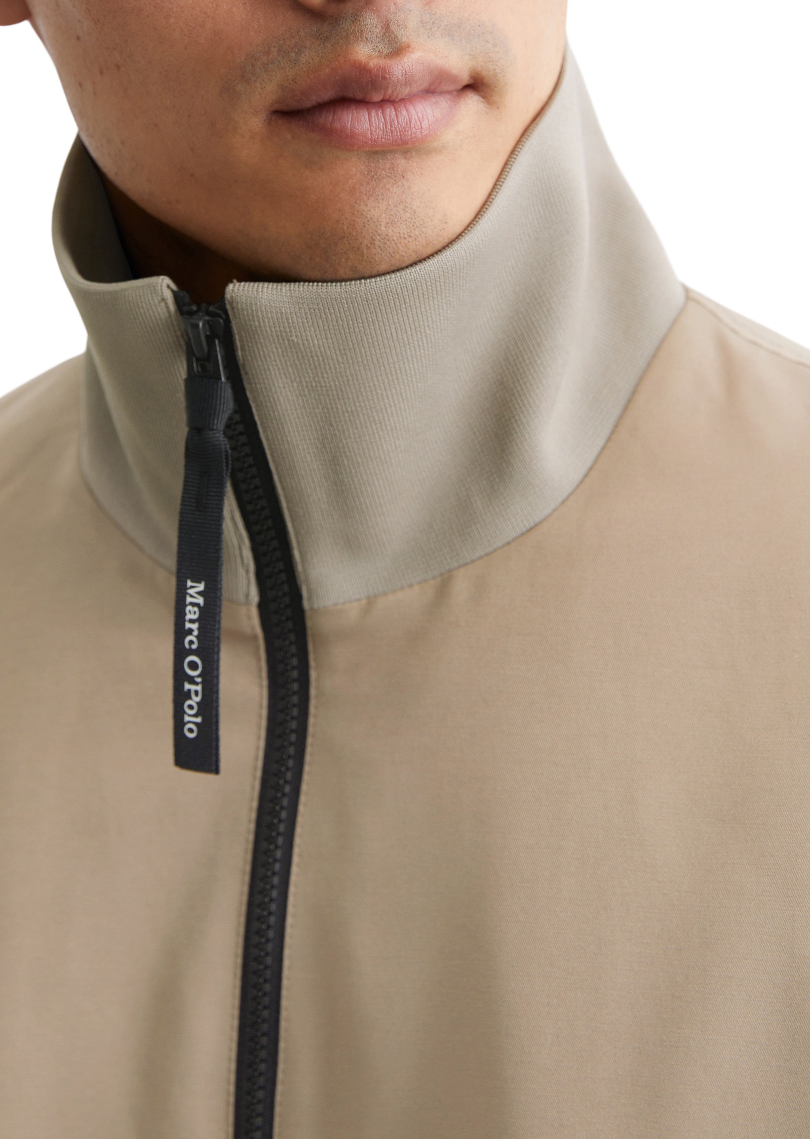 Marc O'Polo Outdoorjacke »aus wasserabweisendem Micro-Twill«, ohne Kapuze