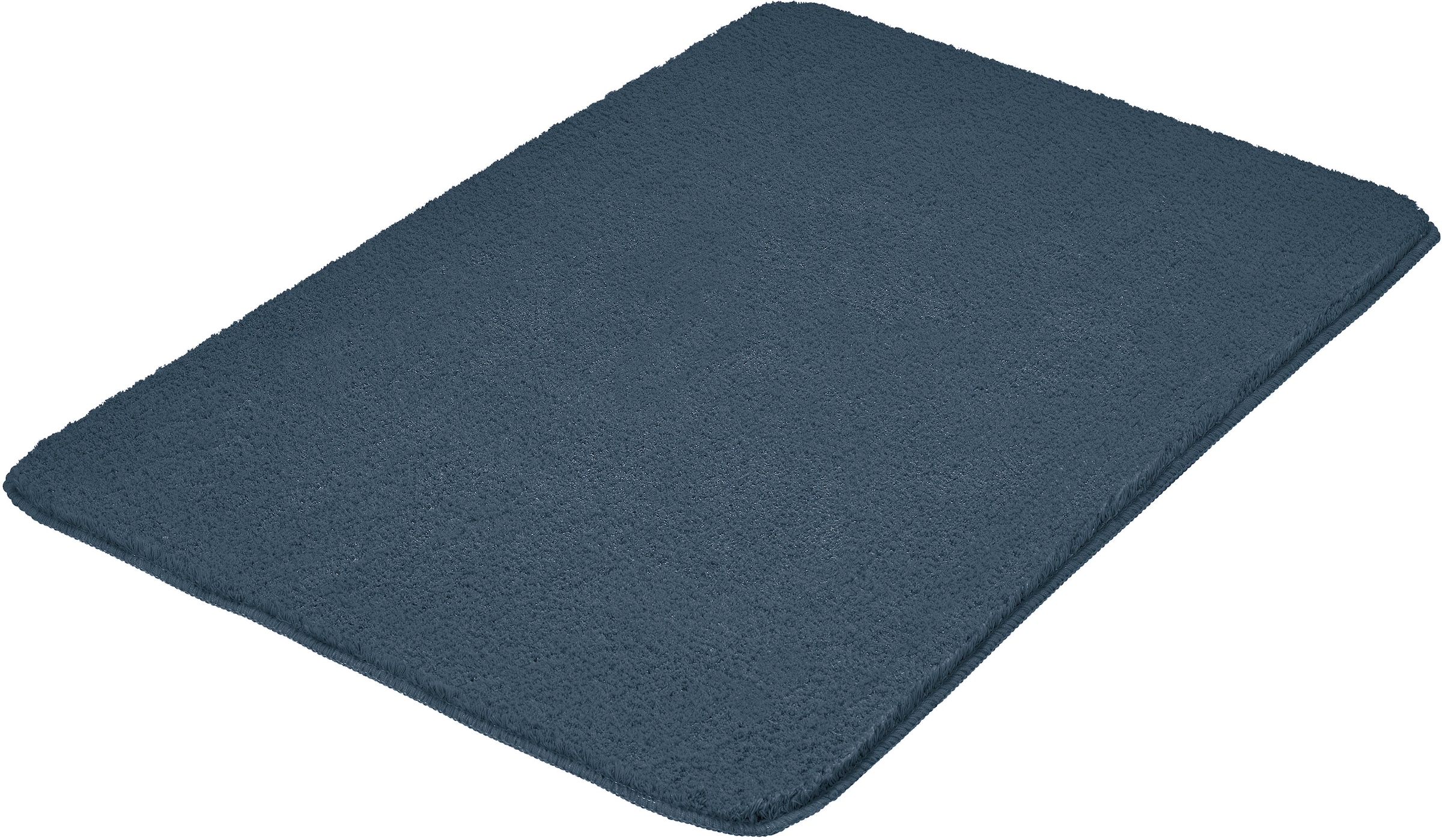 Kleine Wolke Badematte "Marco, Badvorleger, Badezimmer Teppich" Höhe 20 mm rutschhemmend beschichtet fußbodenheizungsgeeignet Badteppich, Uni Farben