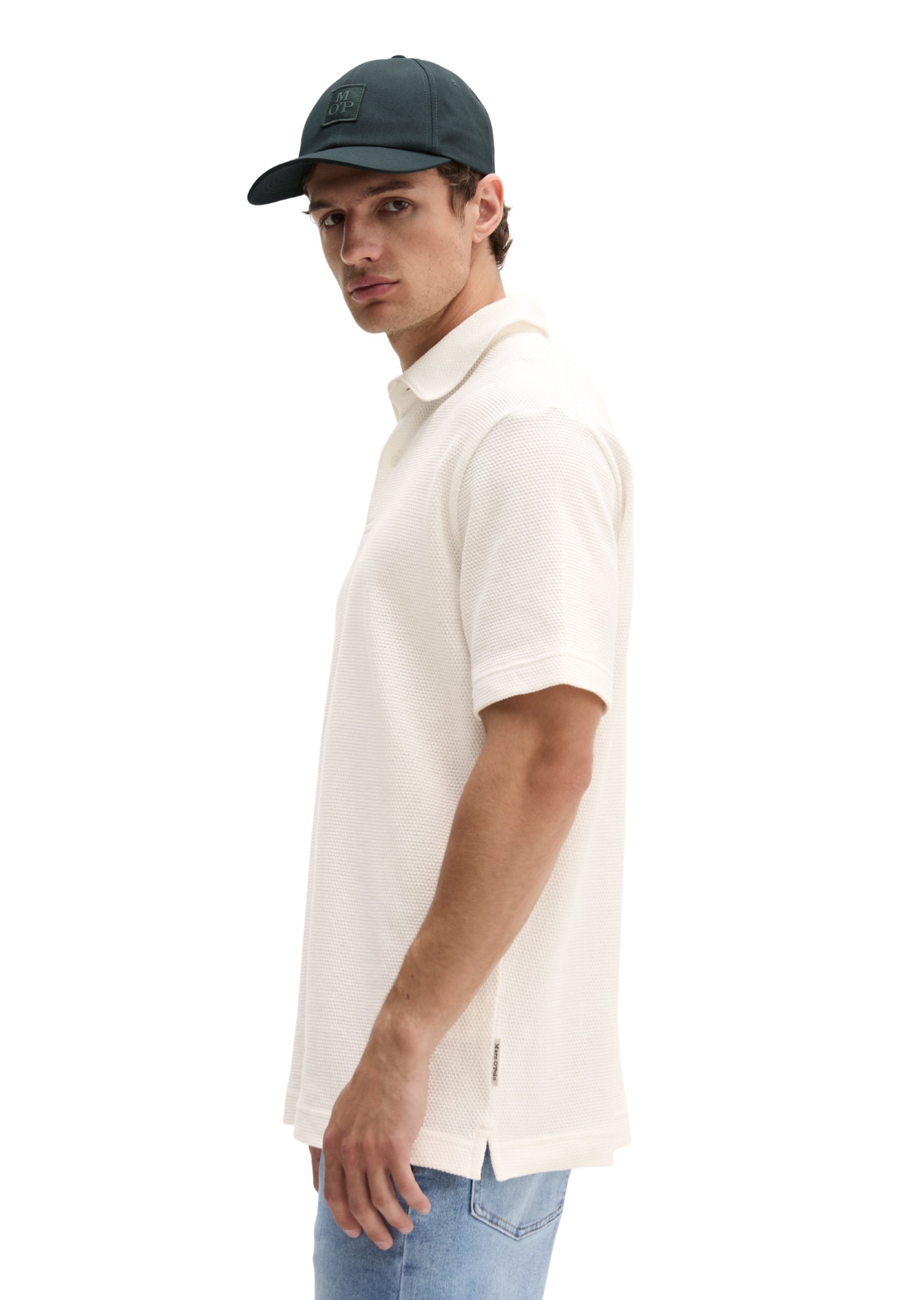 Marc O'Polo Poloshirt »mit feiner Struktur«